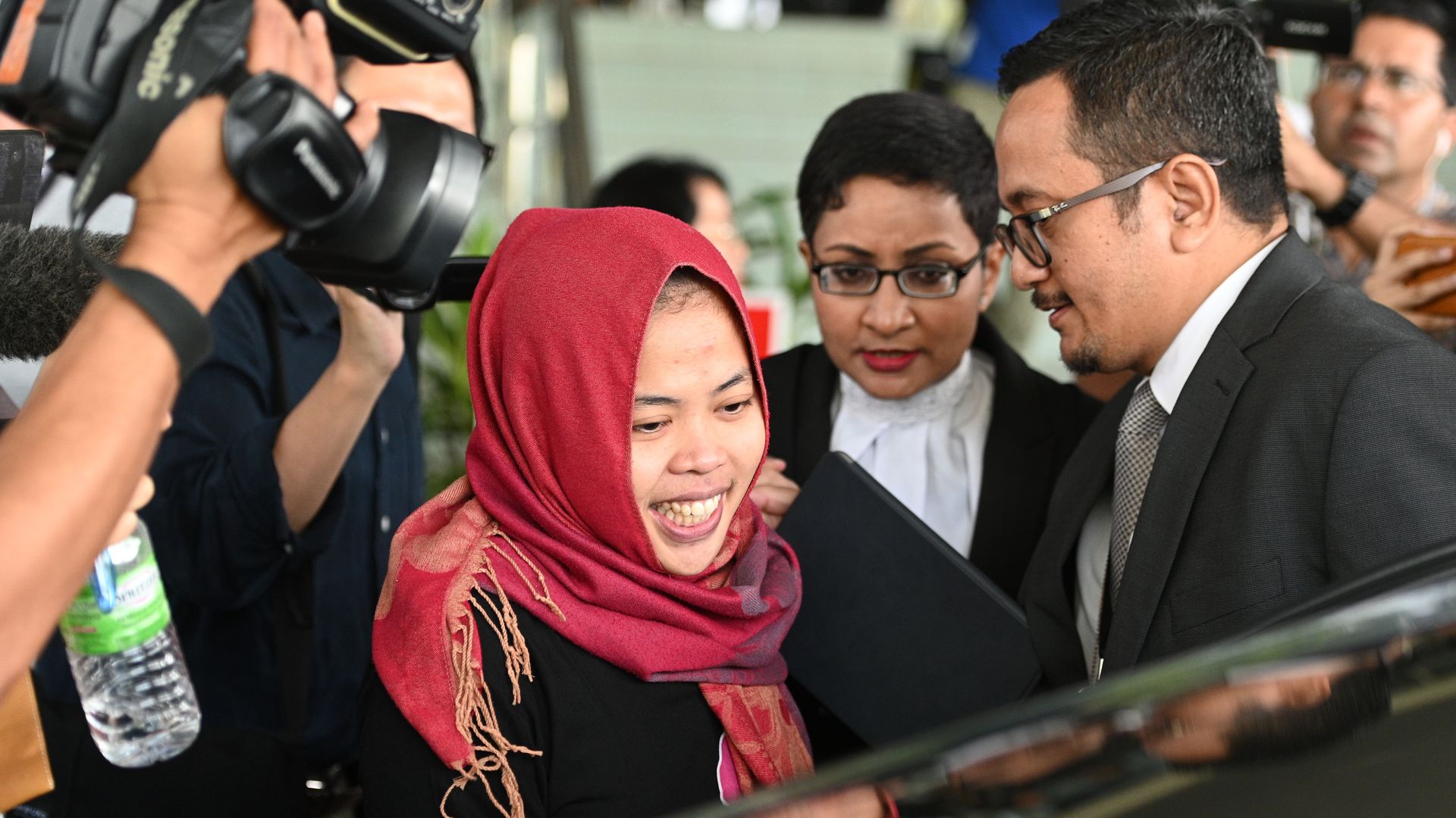 Siti Aisyah was accused of smearing nerve agent on Kim Jong-nam's face in 2017.