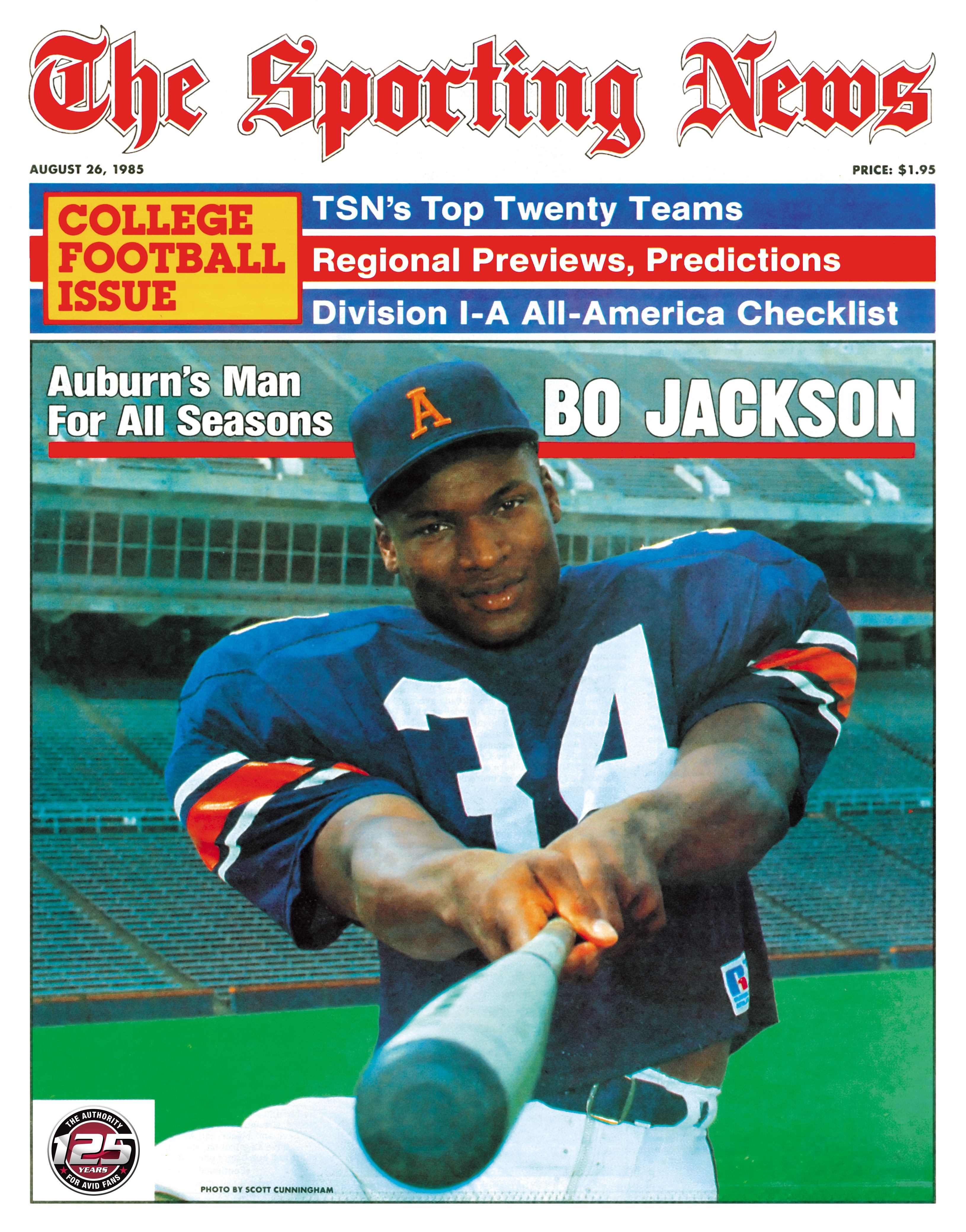 Bo Jackson magazine cover
