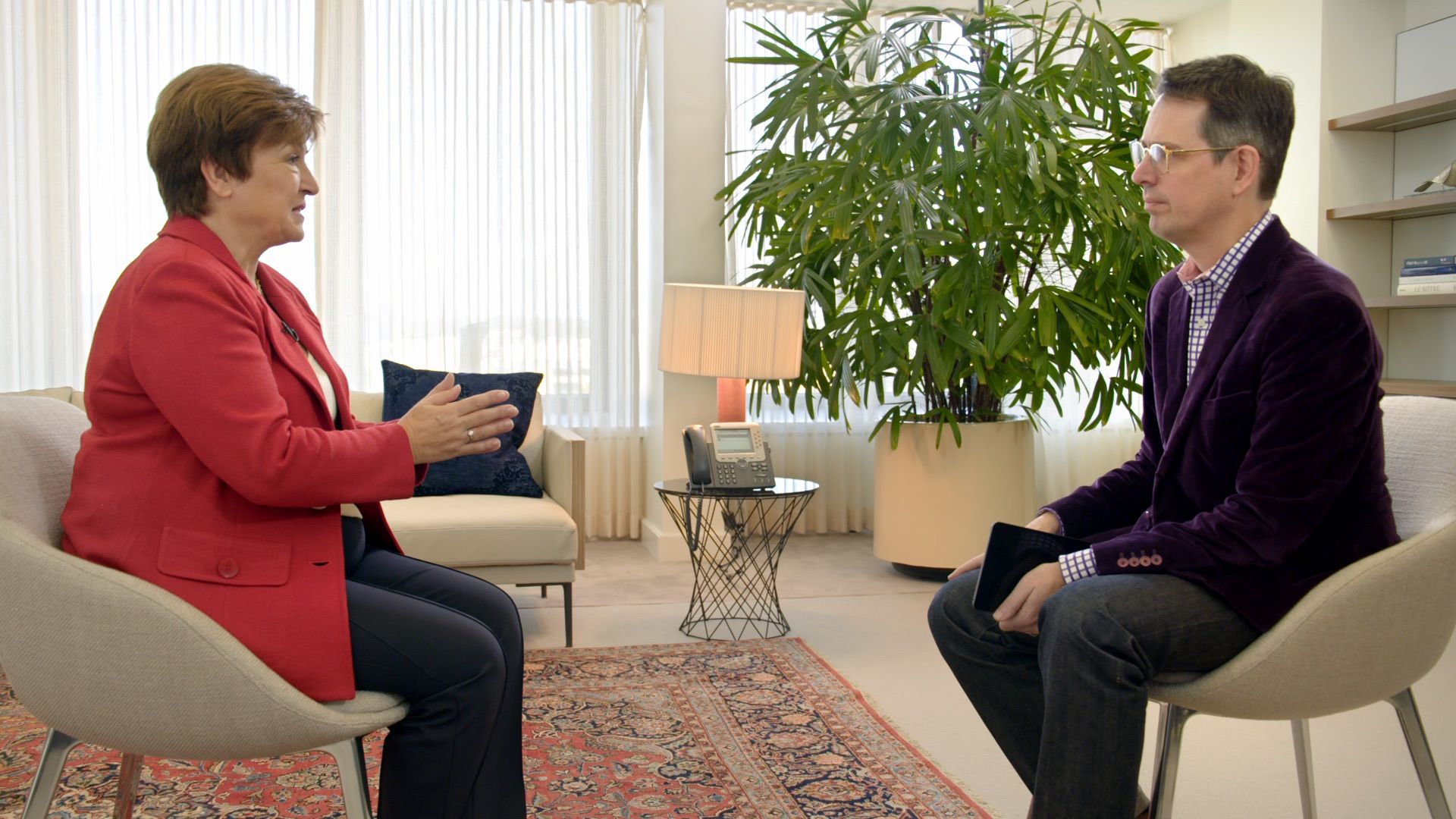 Kristina Georgieva meets Felix Salmon