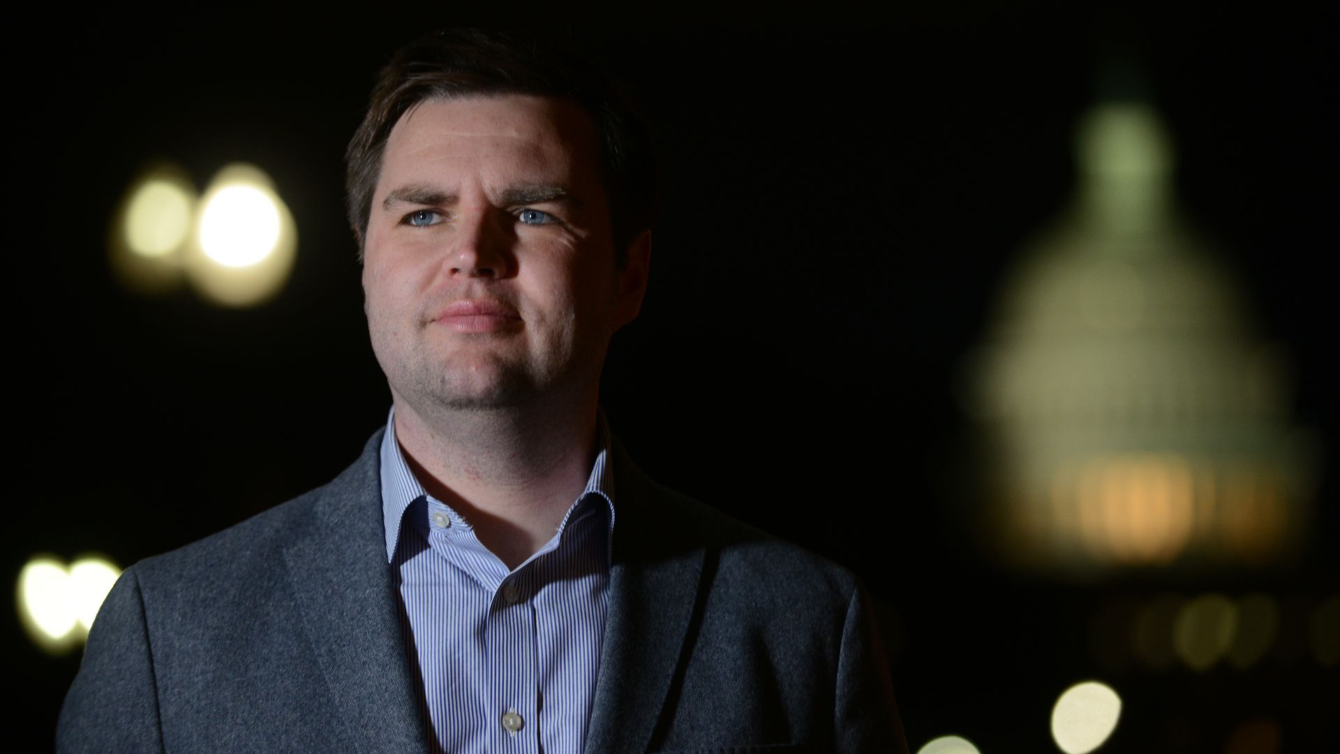 J.D. Vance in front of the Capitol