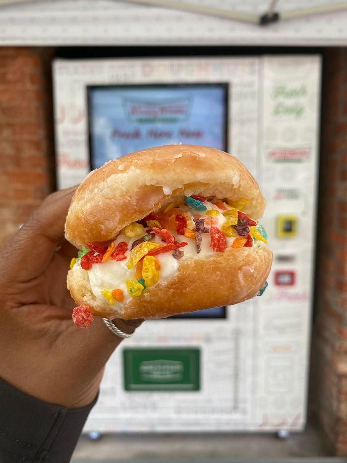 Scoop Sandwich Krispy Kream