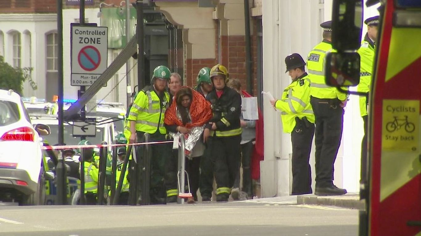 Suspect identified in London train blast