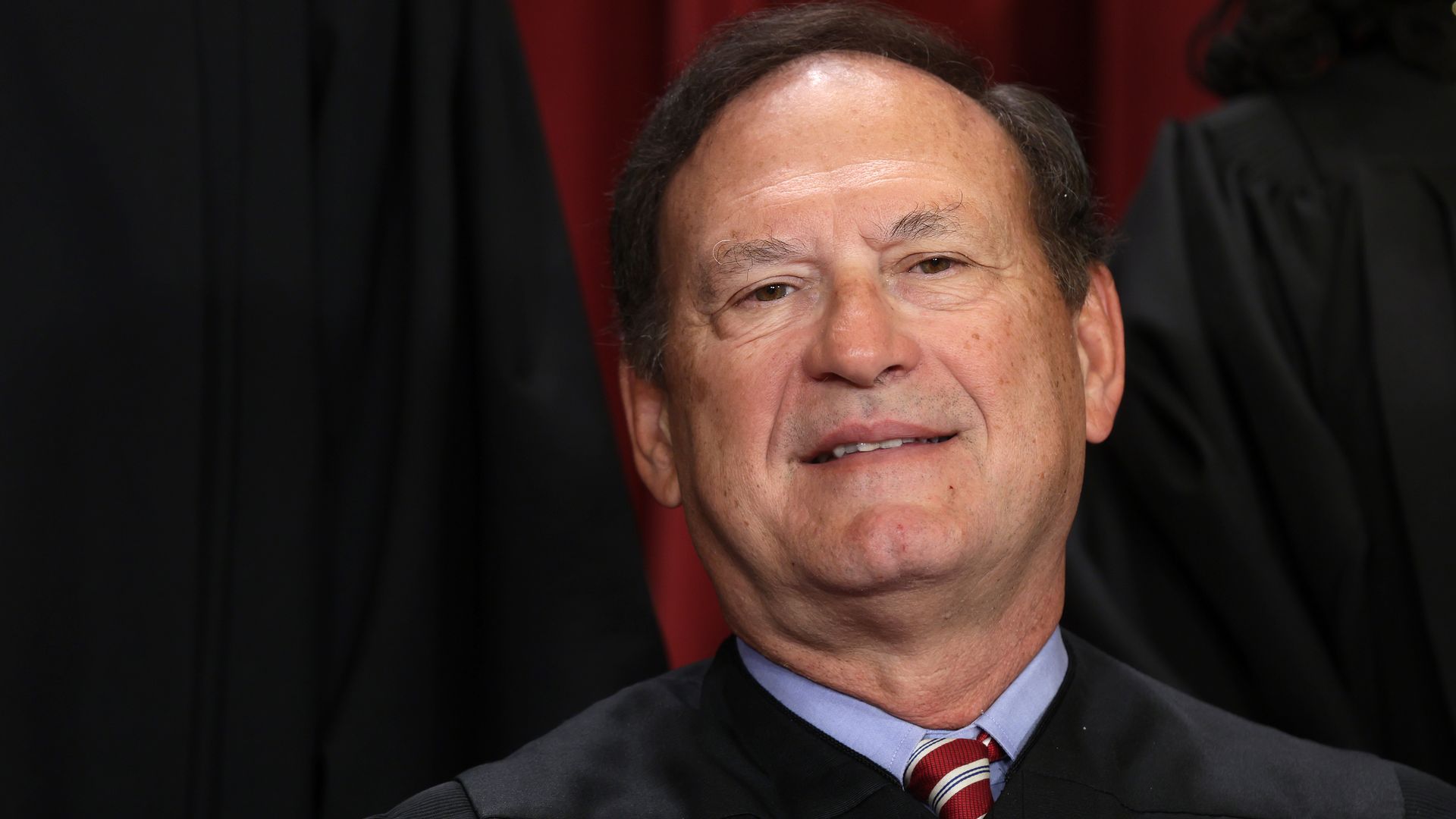 Supreme Court Justice Samuel Alito in Washington, D.C., in October 2022.