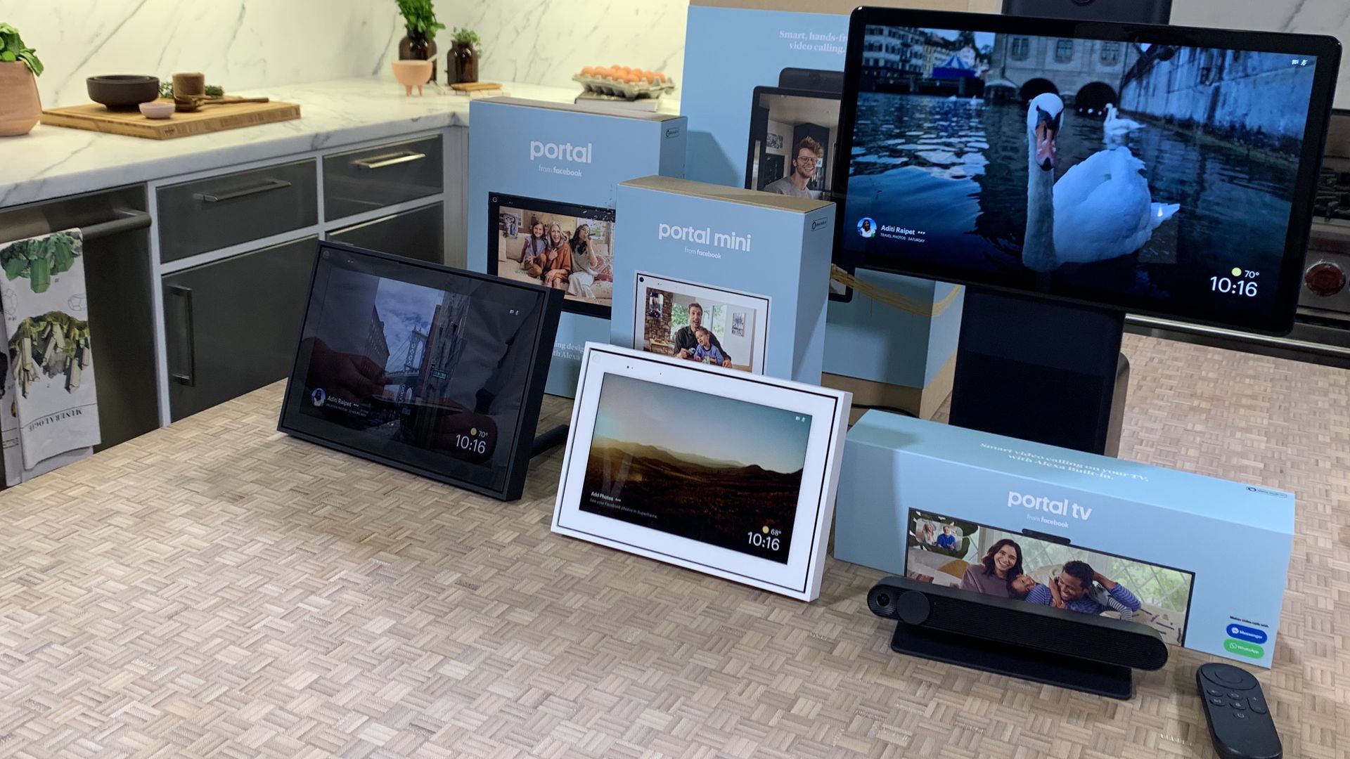 Facebook's expanded family of Portal devices