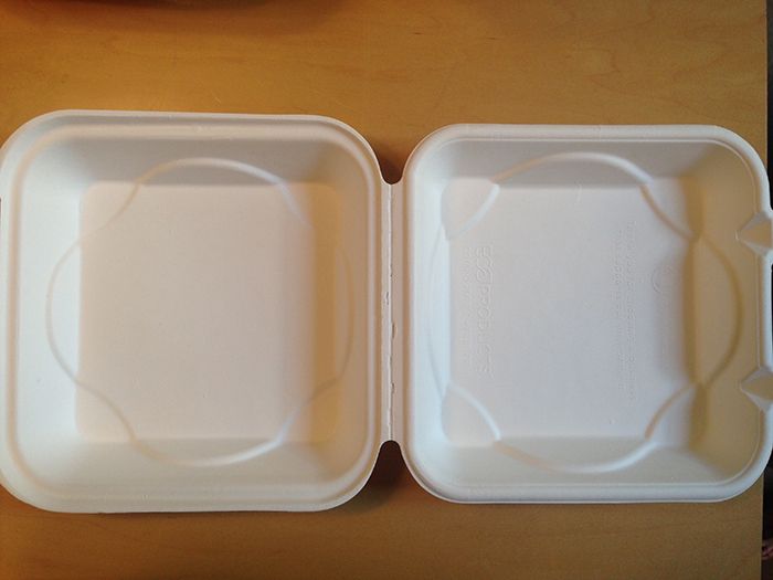 empty takeout box