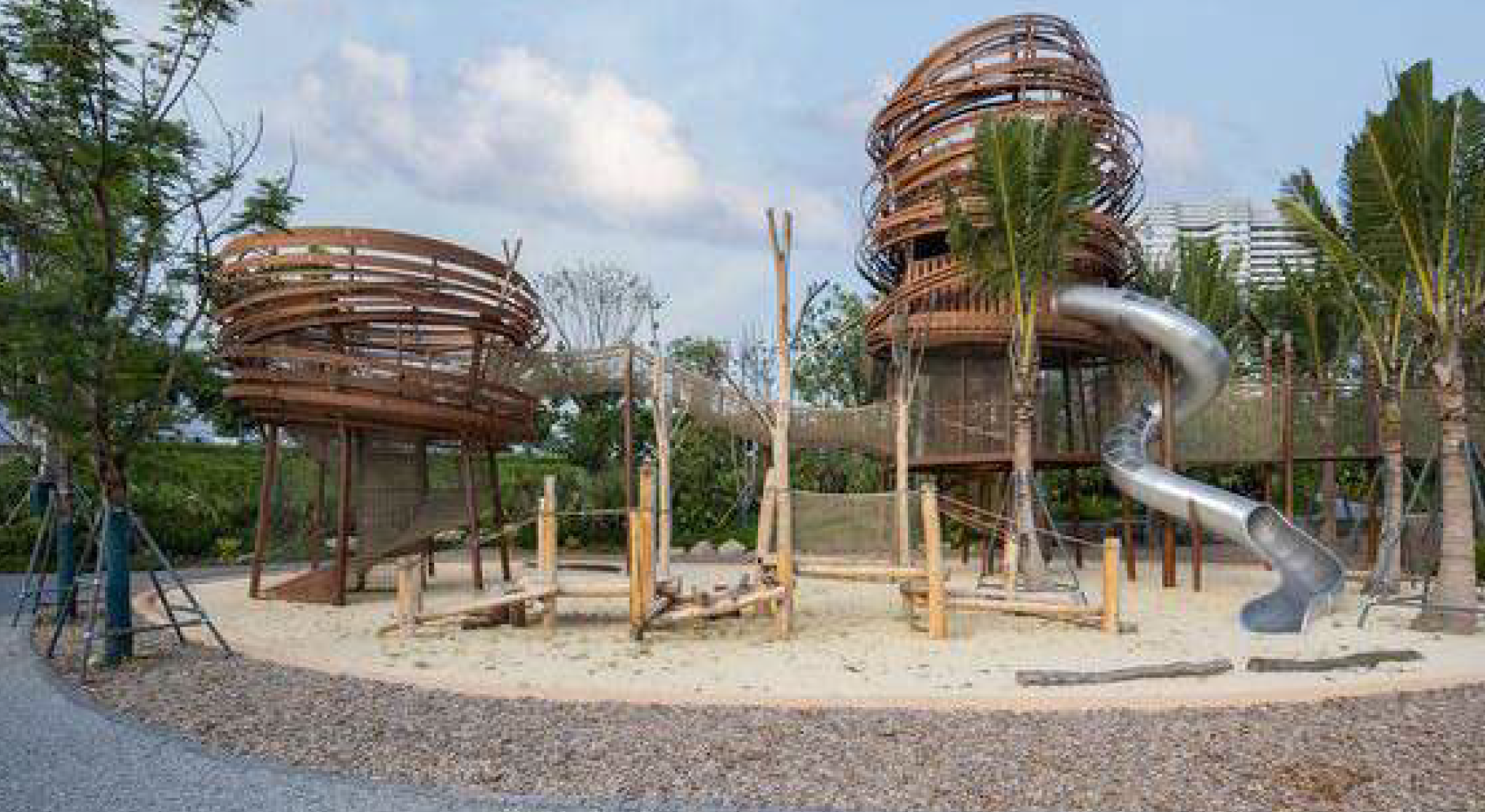 Birdseye playground. 