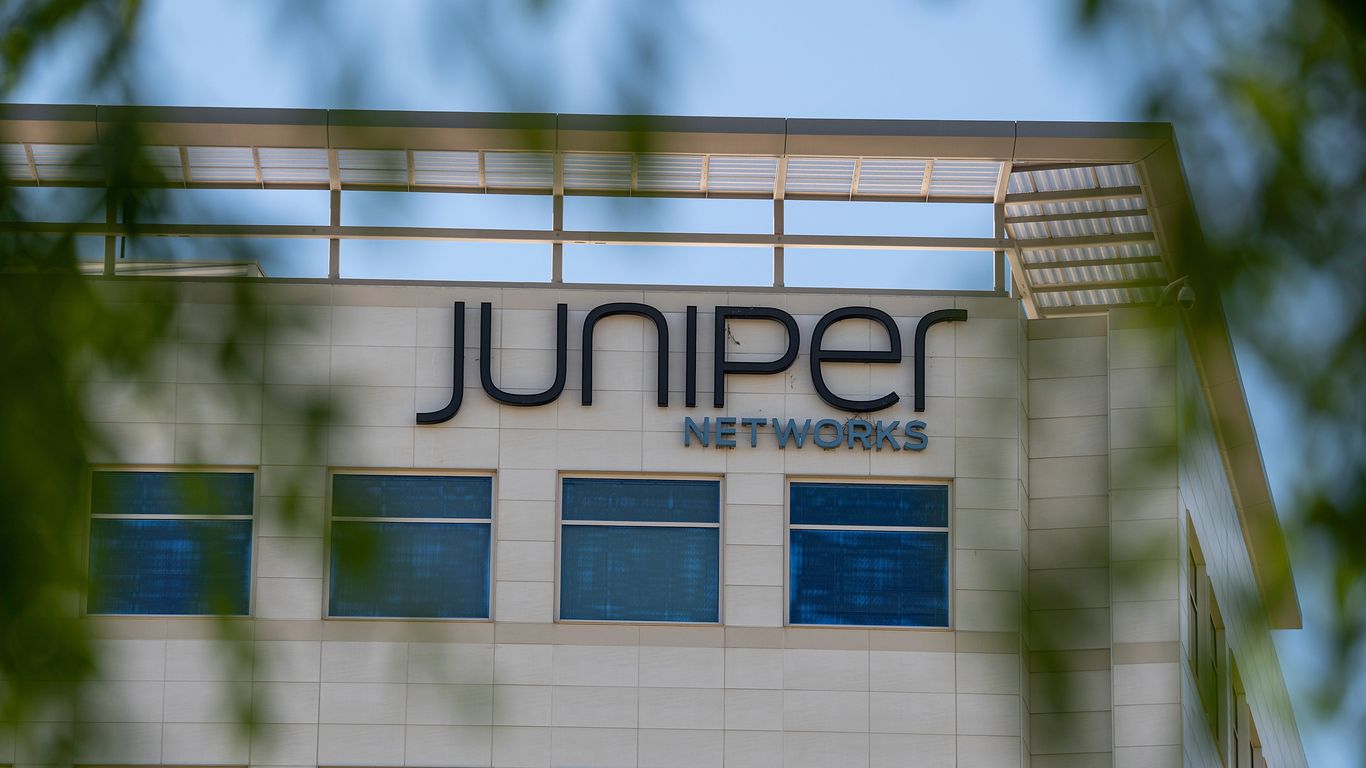 DOJ sues to block HP Enterprise from buying Juniper Networks