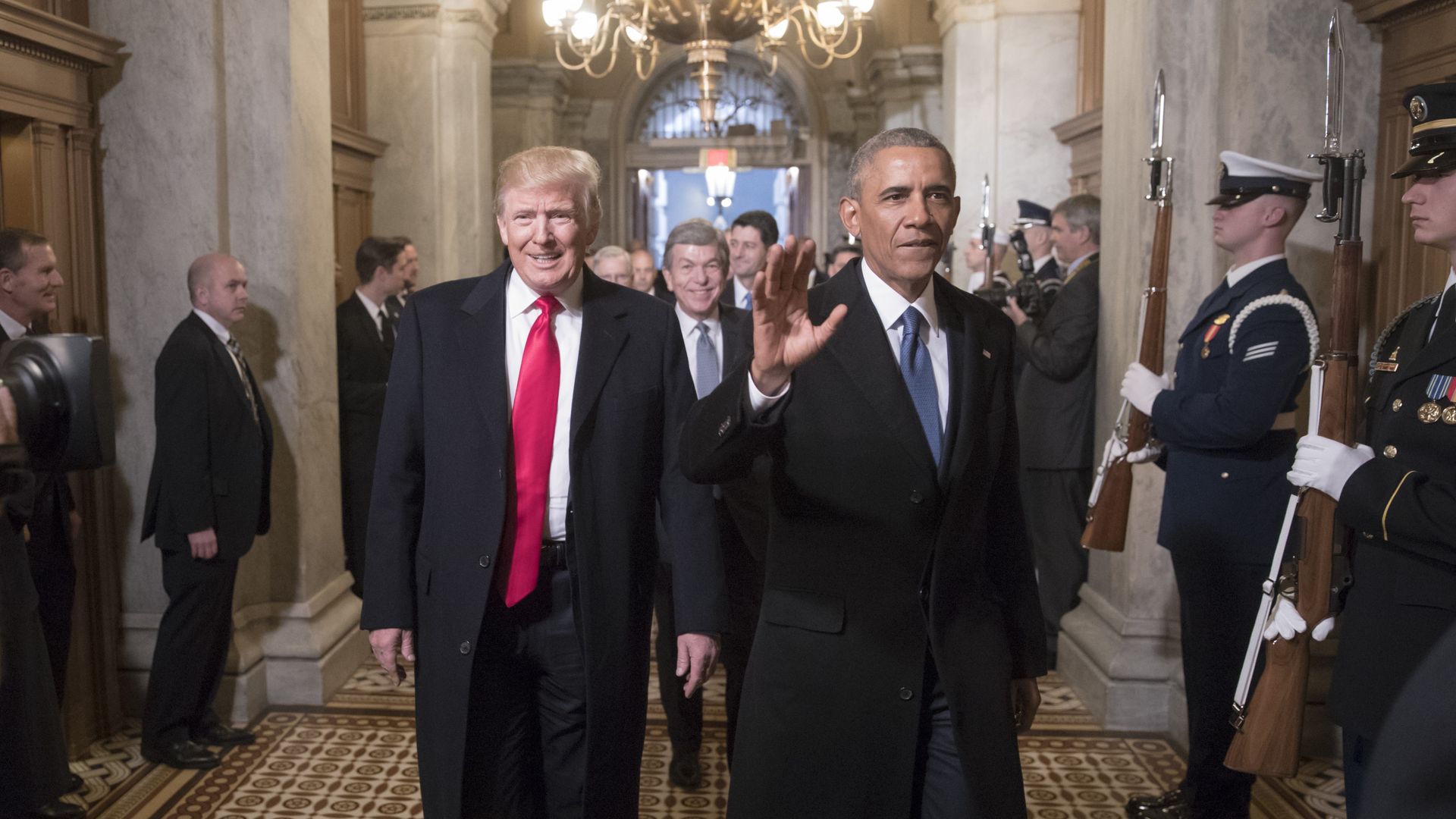 Obama and Trump