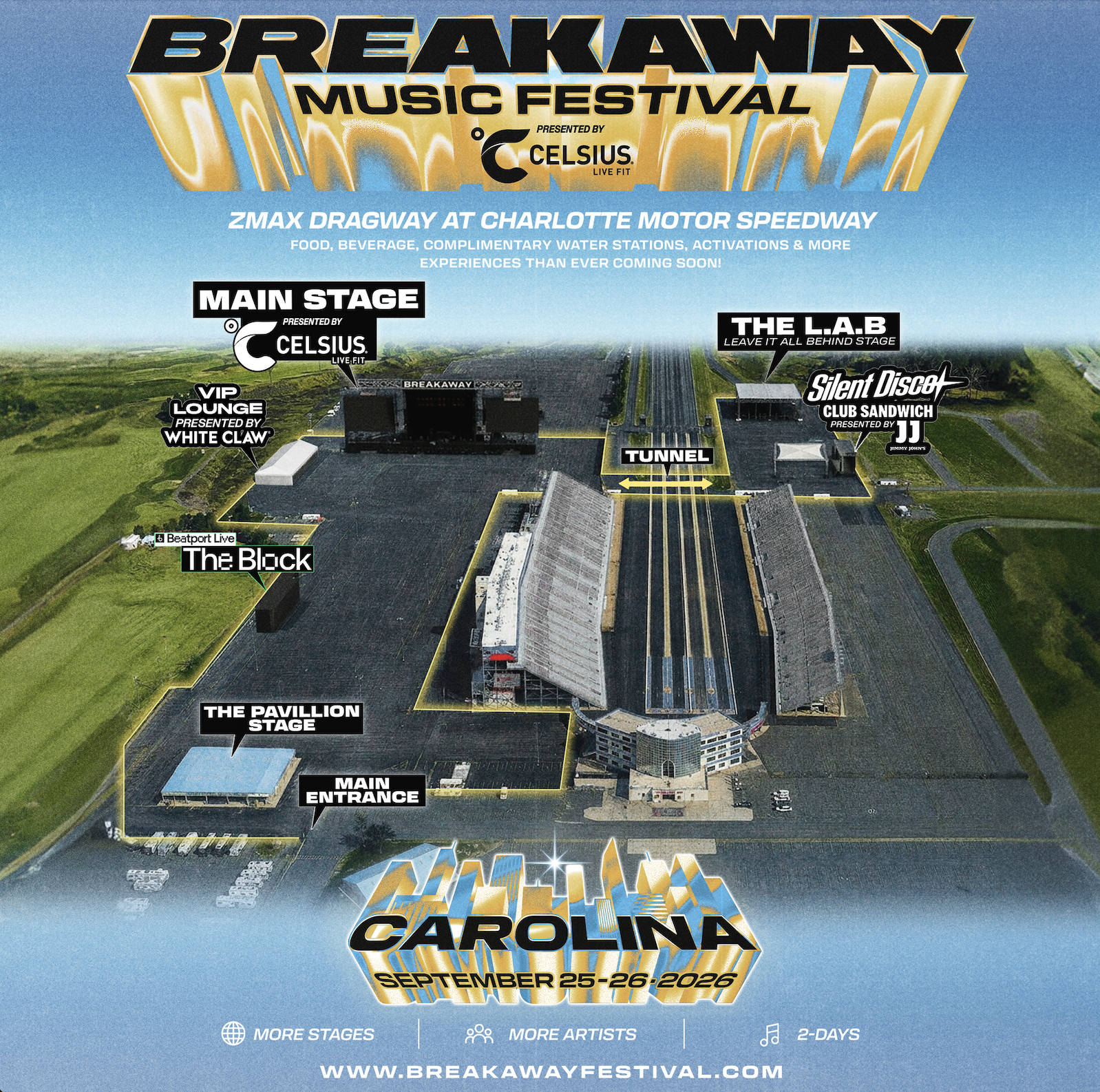 Breakaway site map