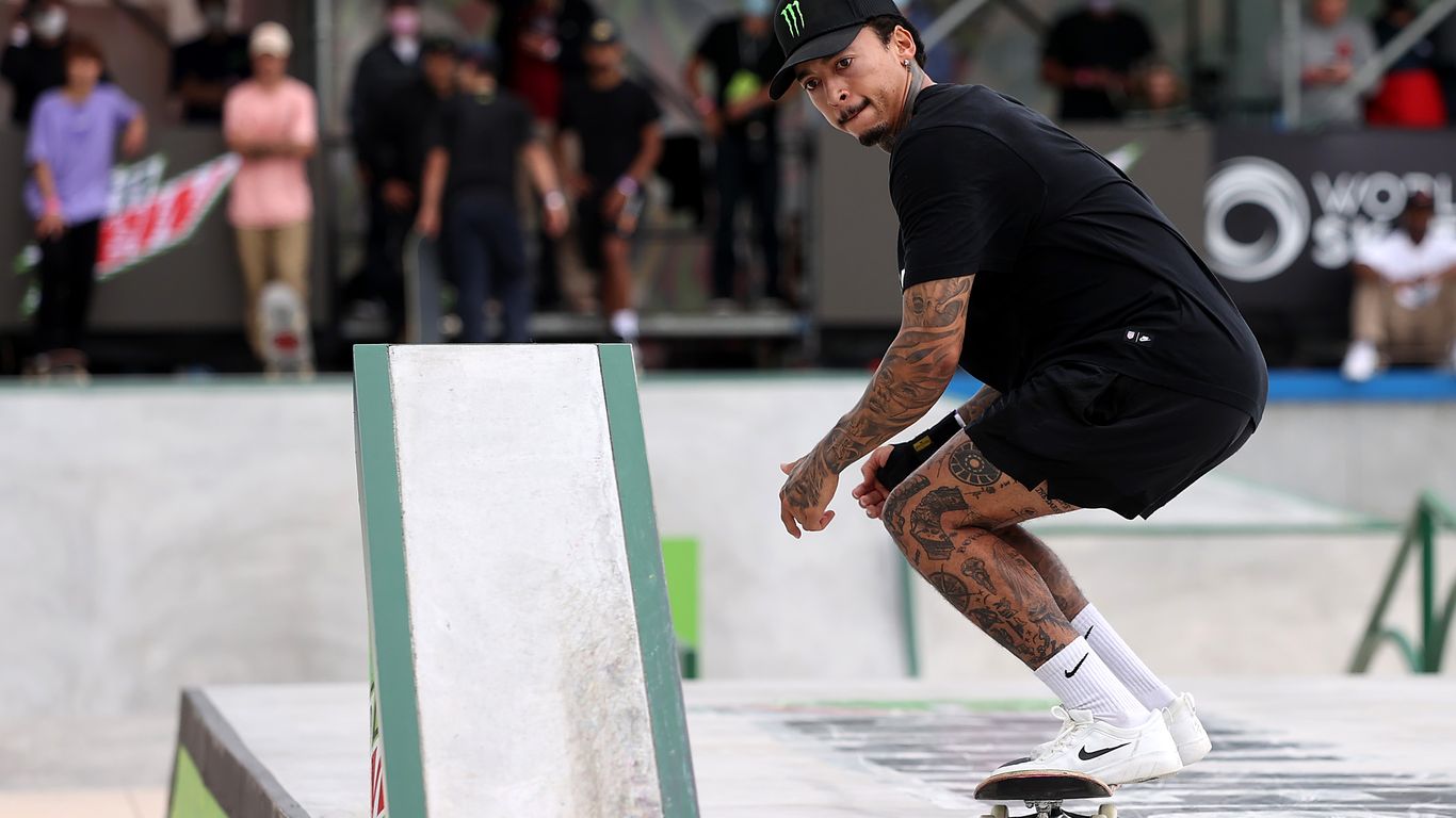 Nyjah Huston hopes to skate his way into Olympic history with 1st skateboar...