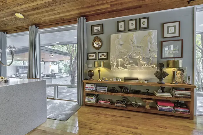 home tour mid century modern on lake wylie details