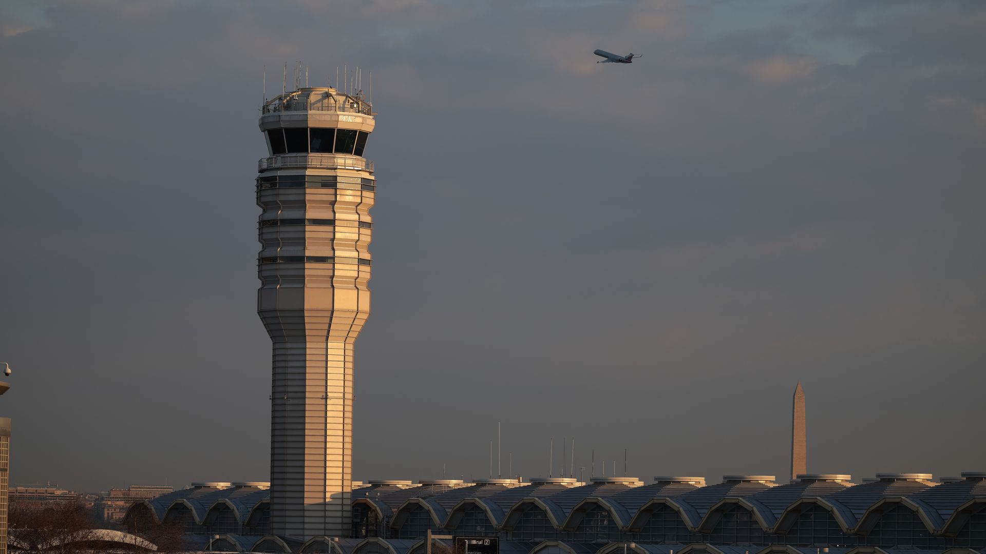 Reagan National Airport on February 03, 2025 in Arlington, Virginia