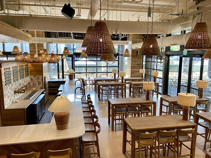 First-floor of Sycamore Brewing's new South End location.