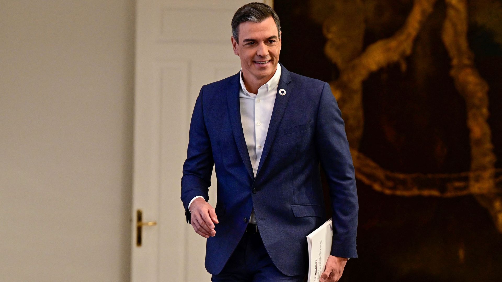 Spain's Prime Minister Pedro Sanchez in Madrid on July 29.