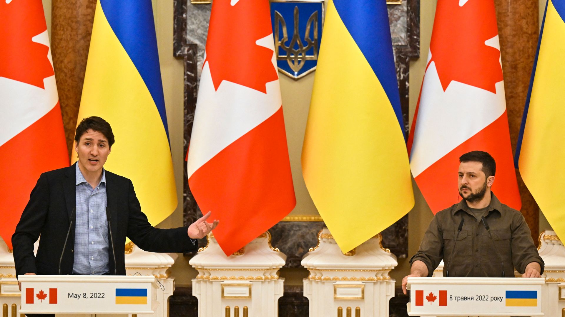 Trudeau and Zelensky joint press conference