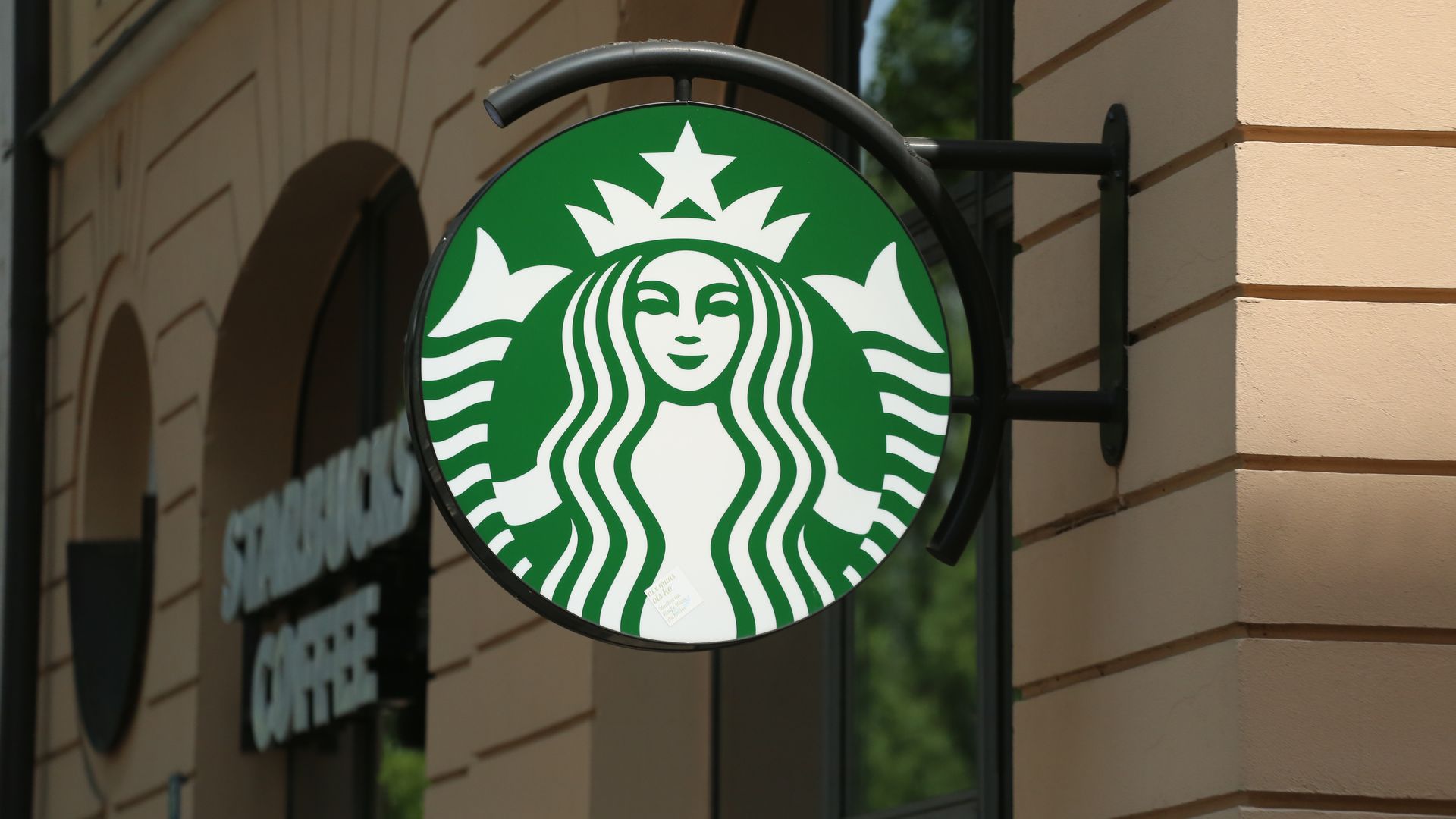 Starbucks sign
