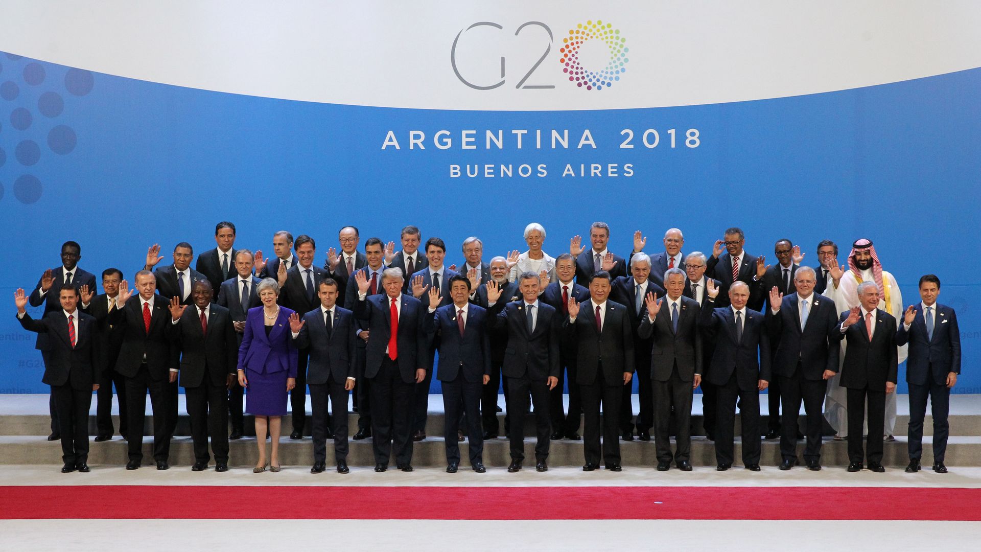 G20 family photo
