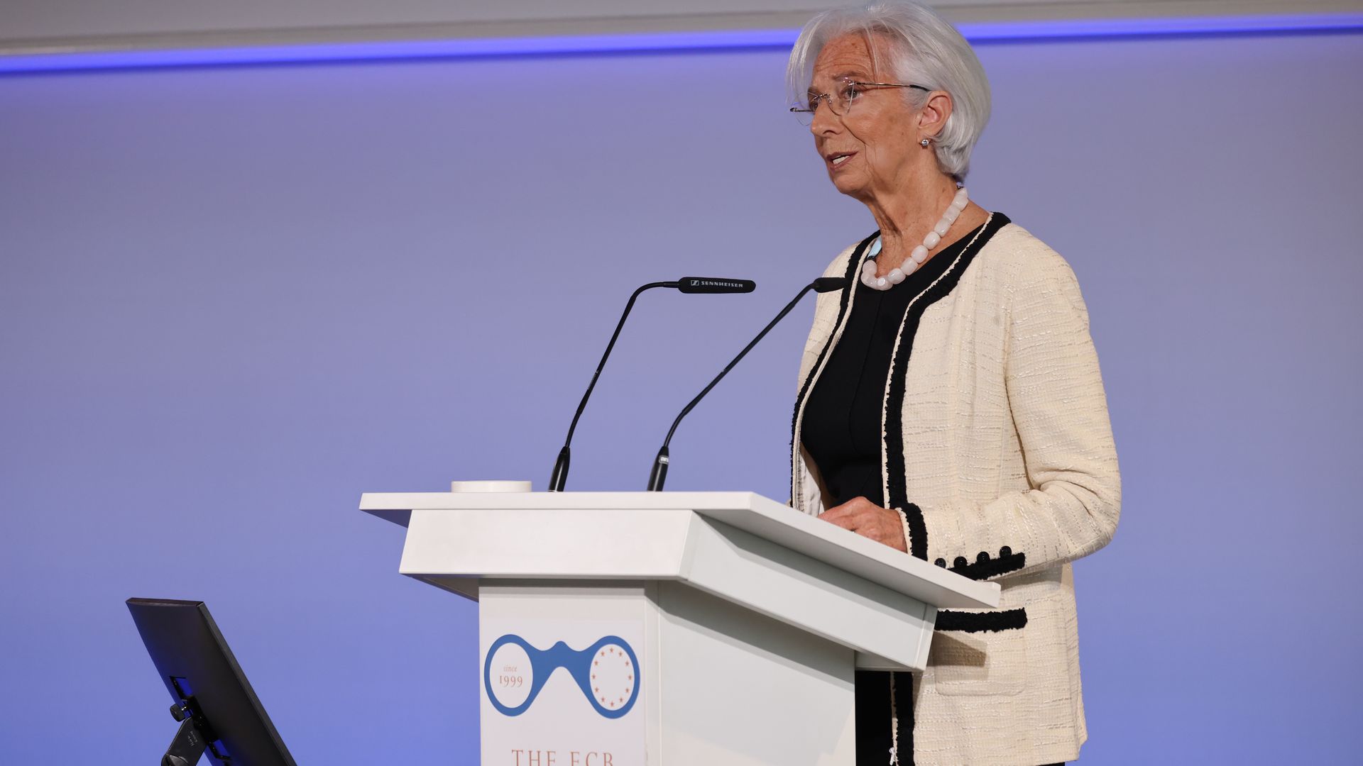 ECB president Christine Lagarde