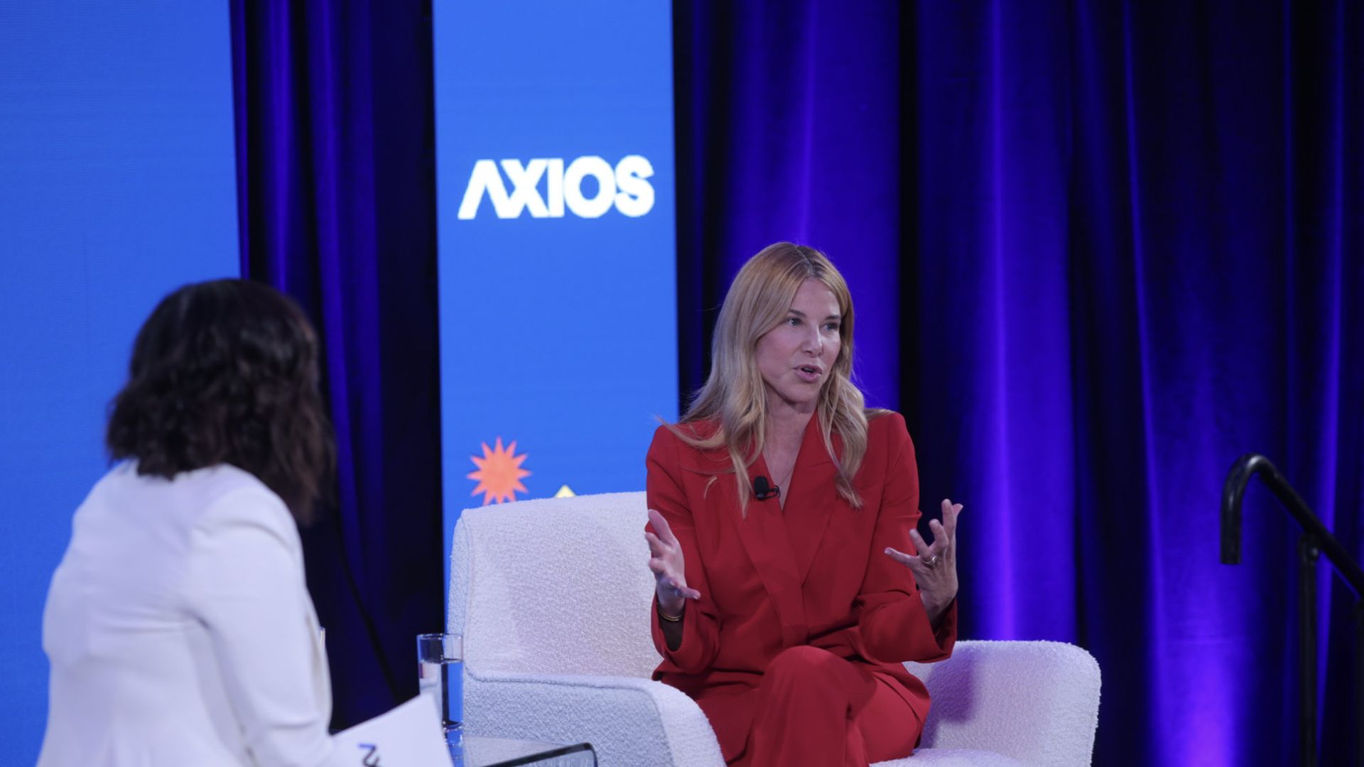 Slack CEO Denise Dresser speaks at Axios's What's Next Summit 