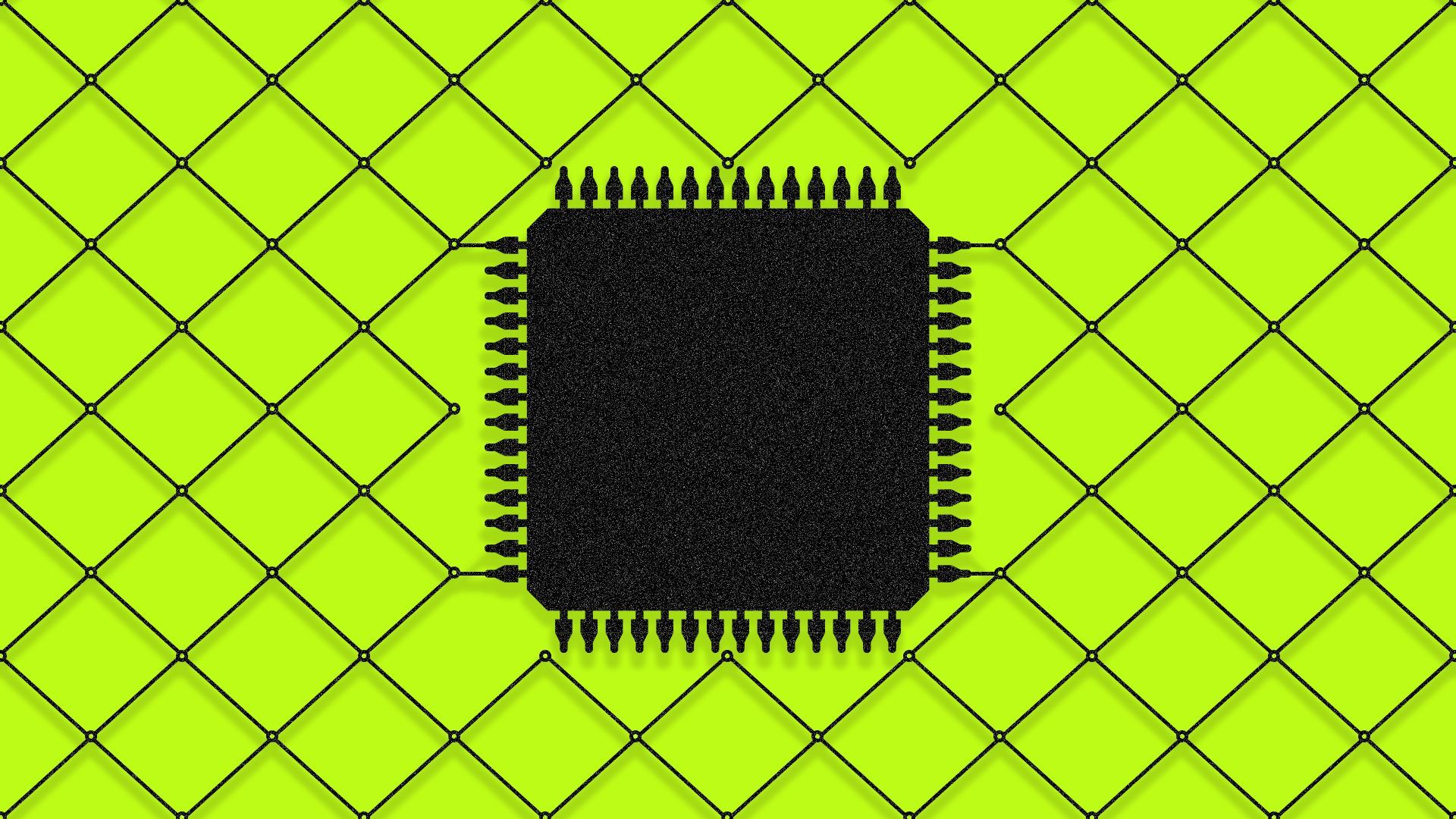 A semiconductor chip
