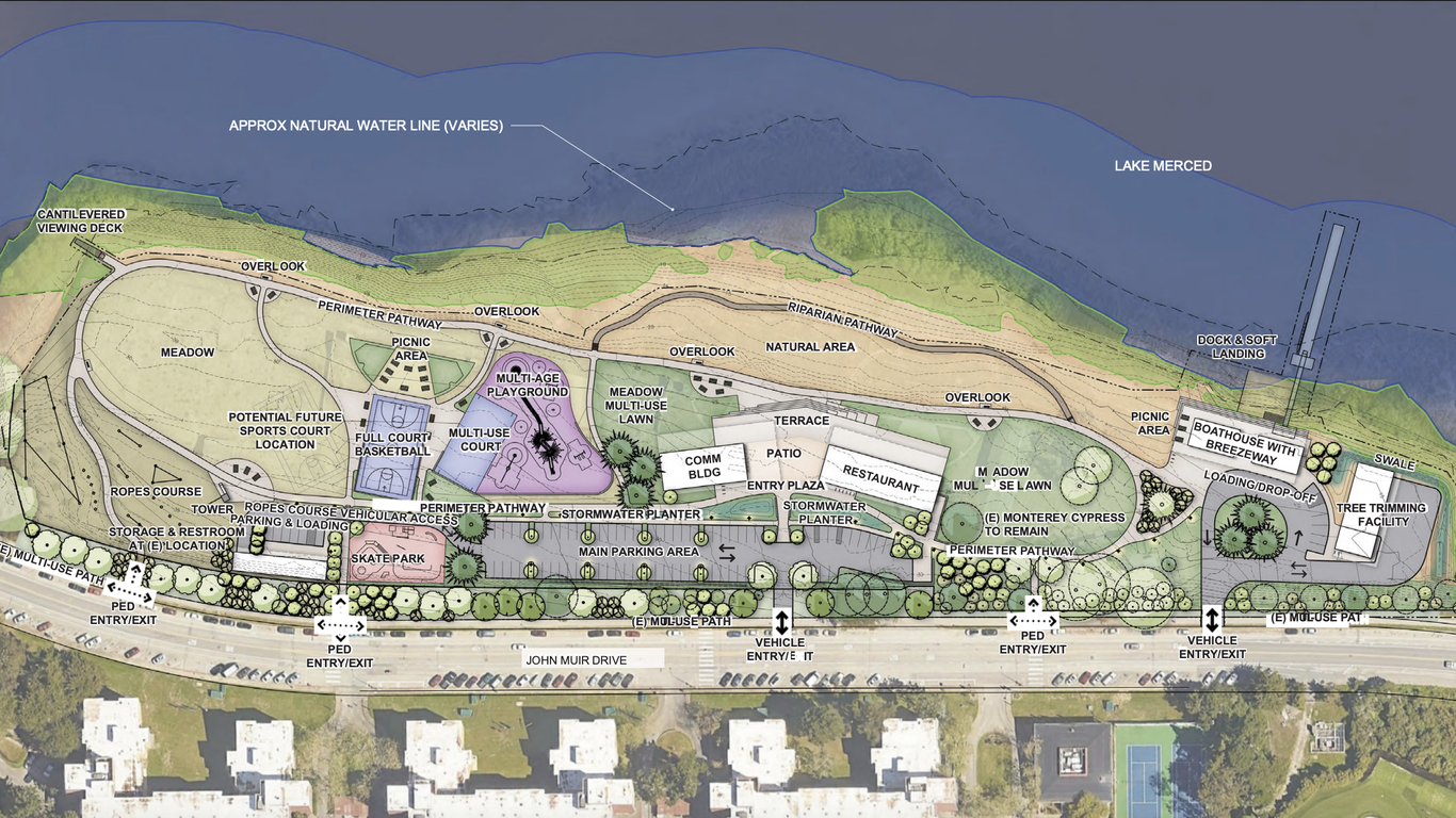 Lake Merced Proposal Includes Ropes Course Playground And Restaurant   1675982930724 