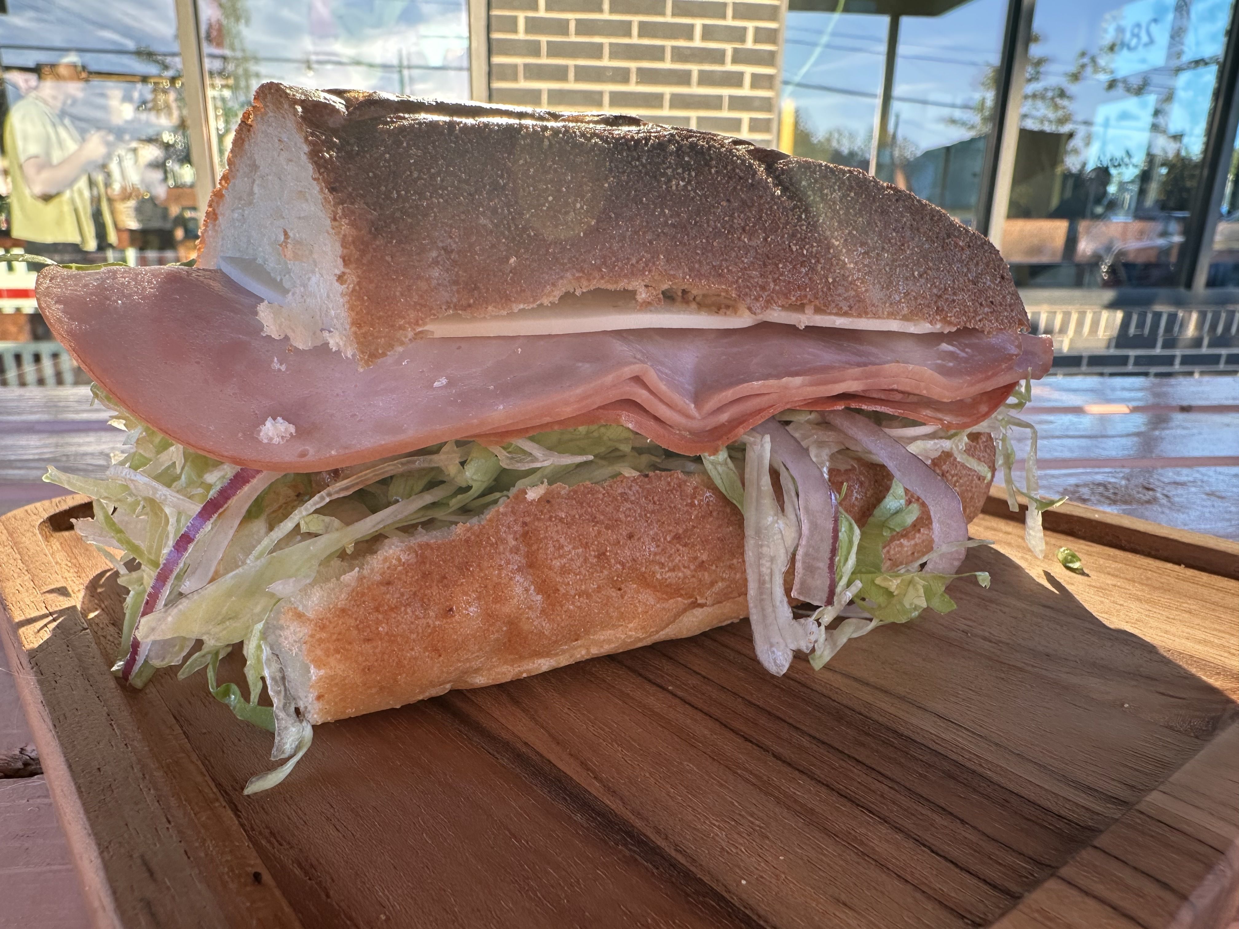 photo of sandwich