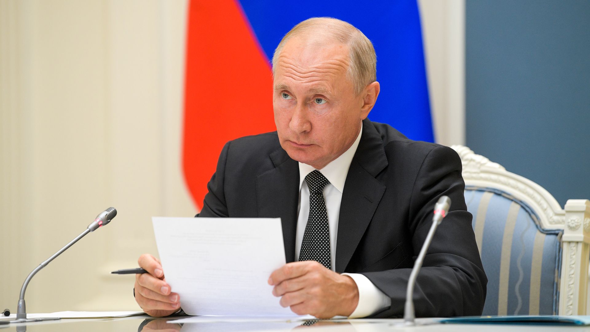 Picture of Russian President Vladimir Putin
