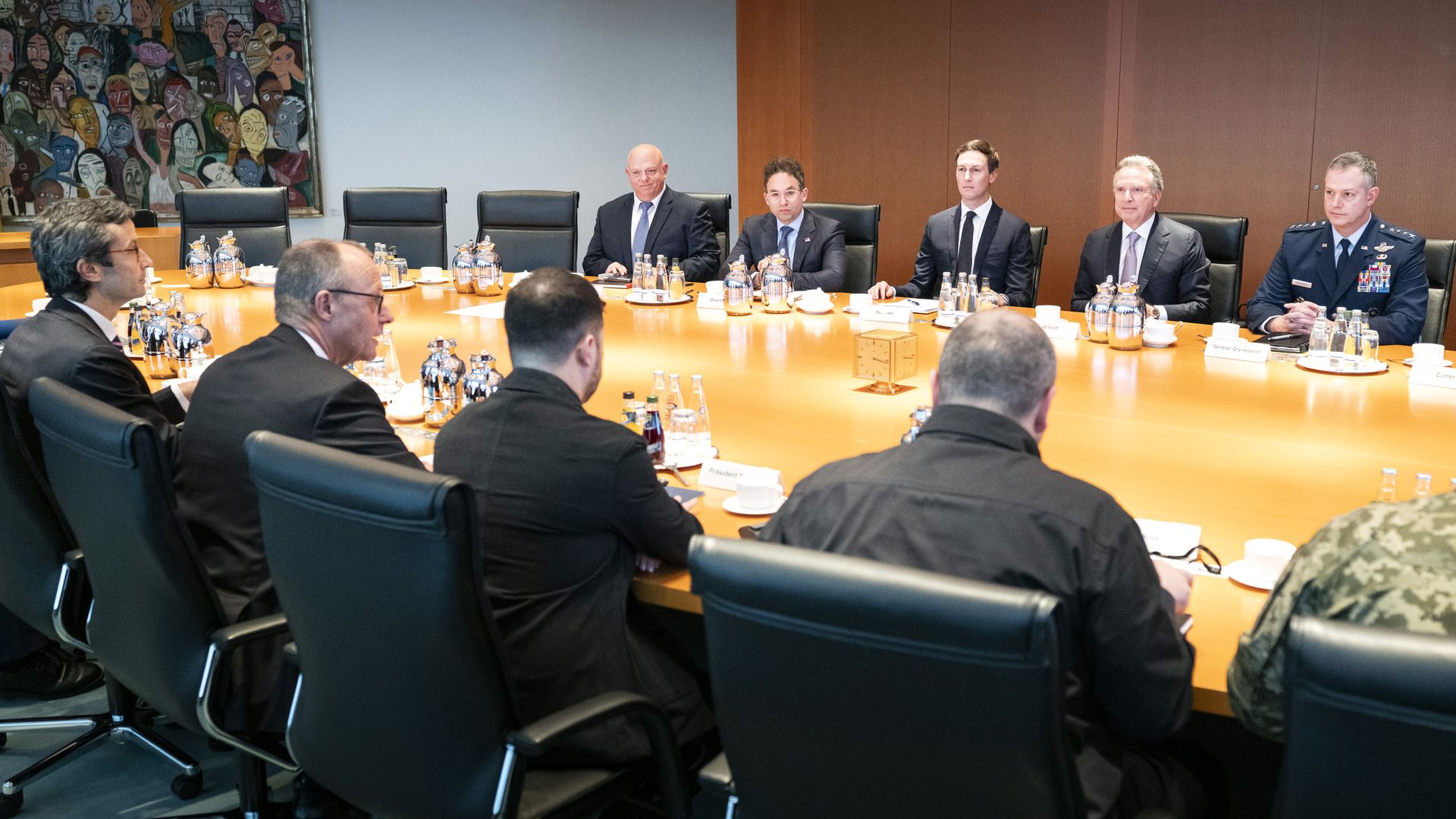 Sunday's talks in Berlin