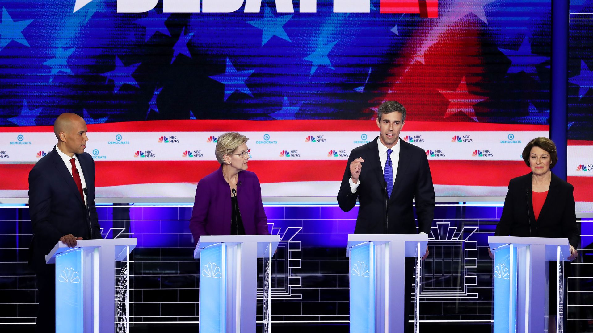 Beto on stage.