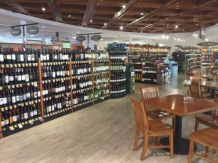 Harris Teeter Wine Aisle
