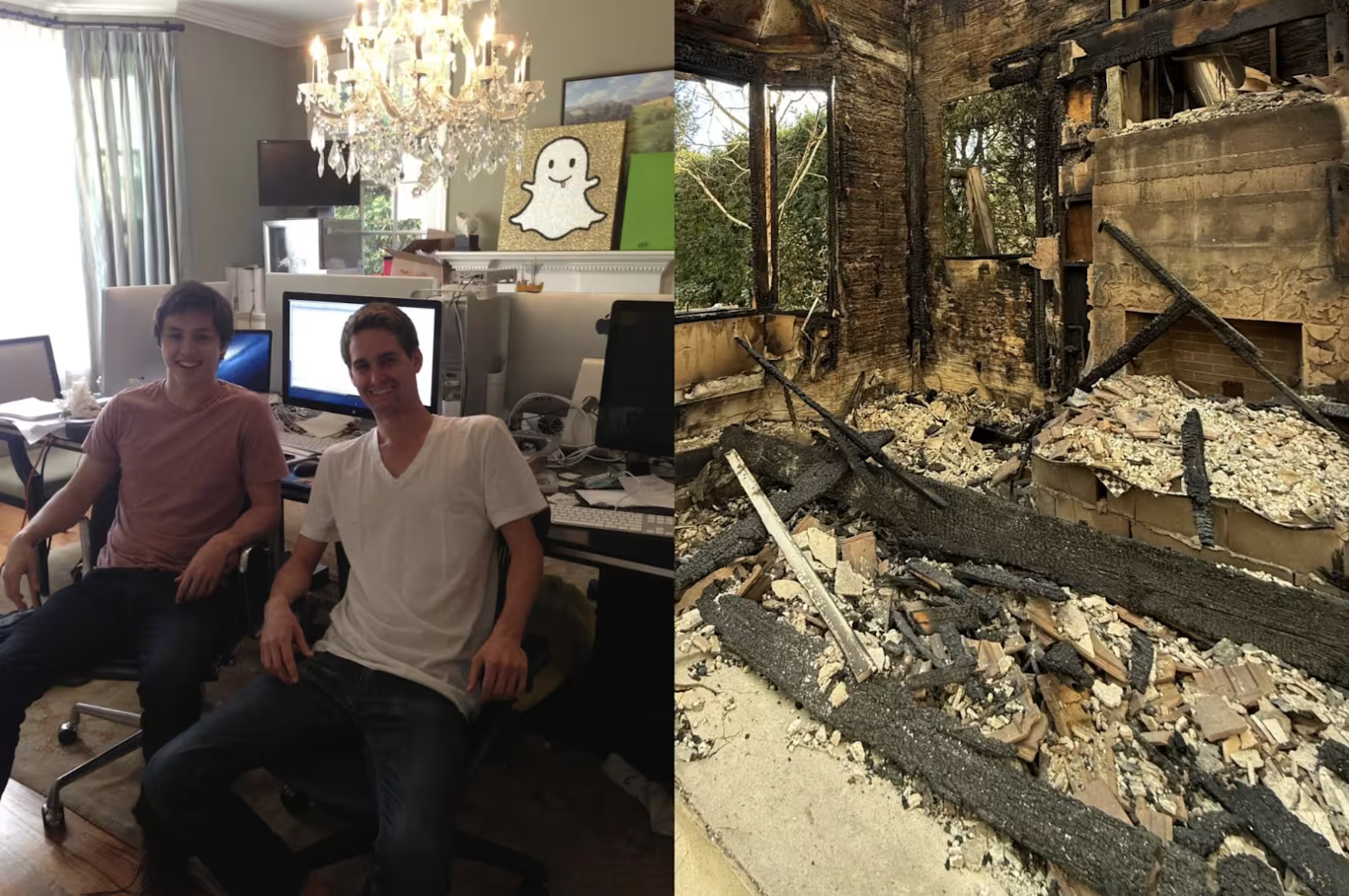 The Original Snapchat HQ aka Dad's Dining Room in Pacific Palisades