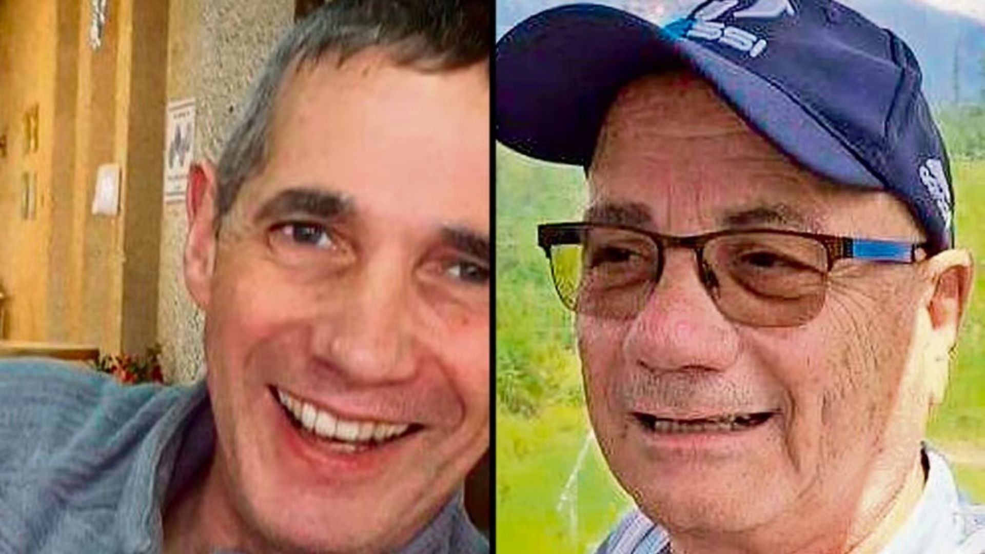 The two hostages rescued Monday.