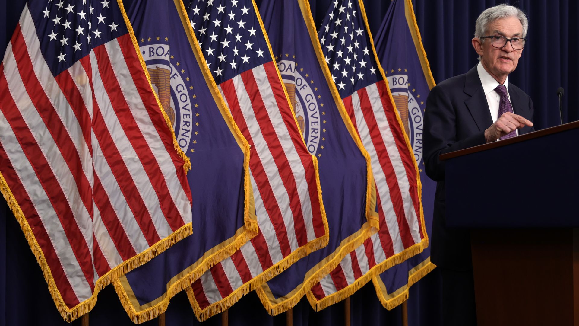 Fed chair Jerome Powell