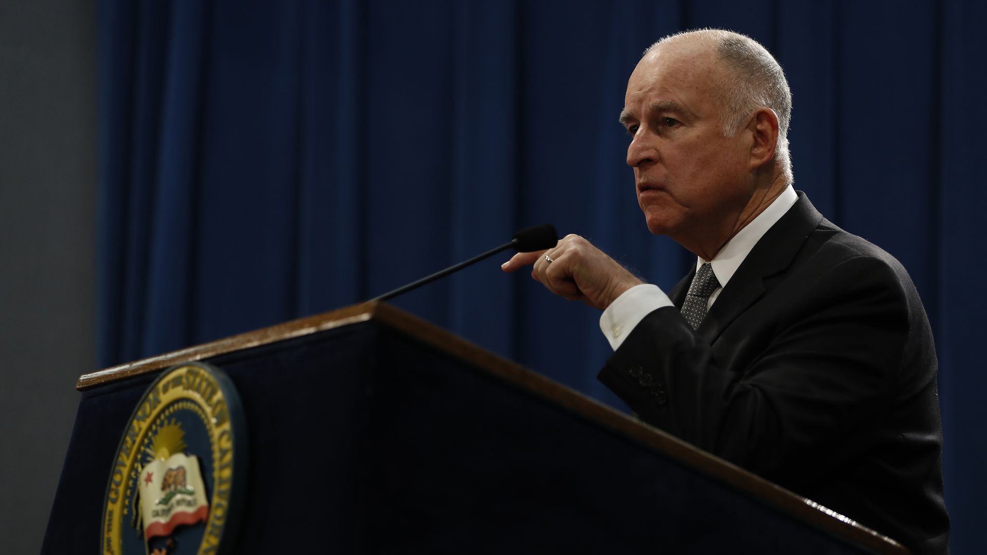 California Gov. Jerry Brown