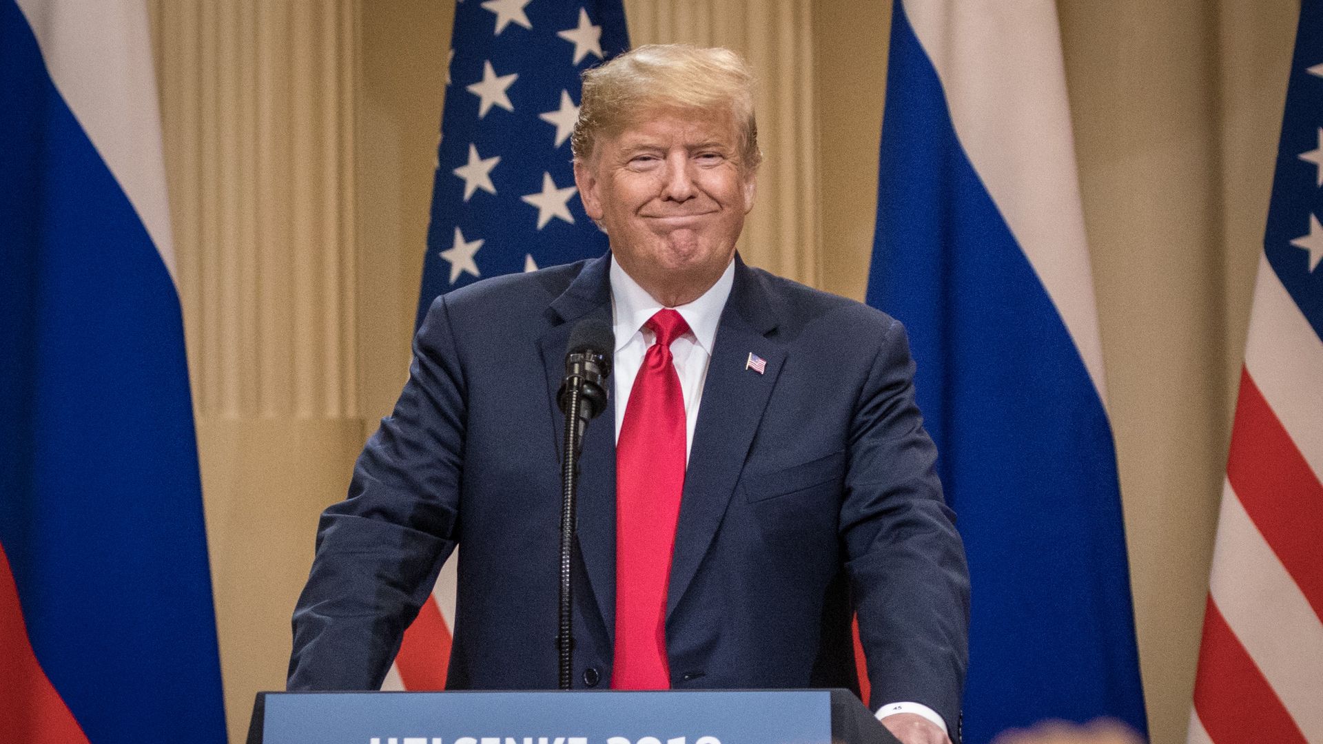 Trump at Helsinki summit
