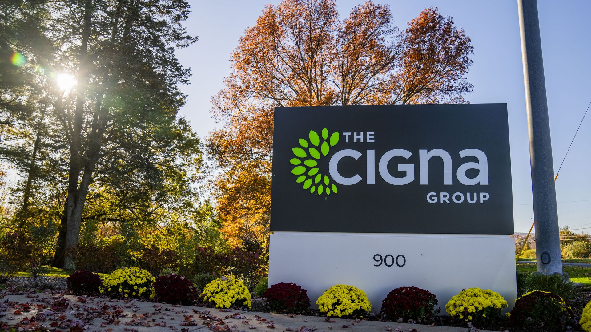 The Cigna Group headquarters in Bloomfield, Connecticut, US.  