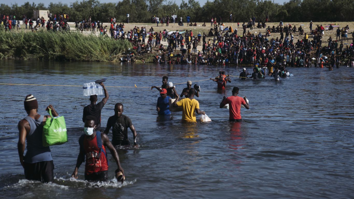 Number Of Haitians Crossing U.s.-mexico Border Spikes To New High