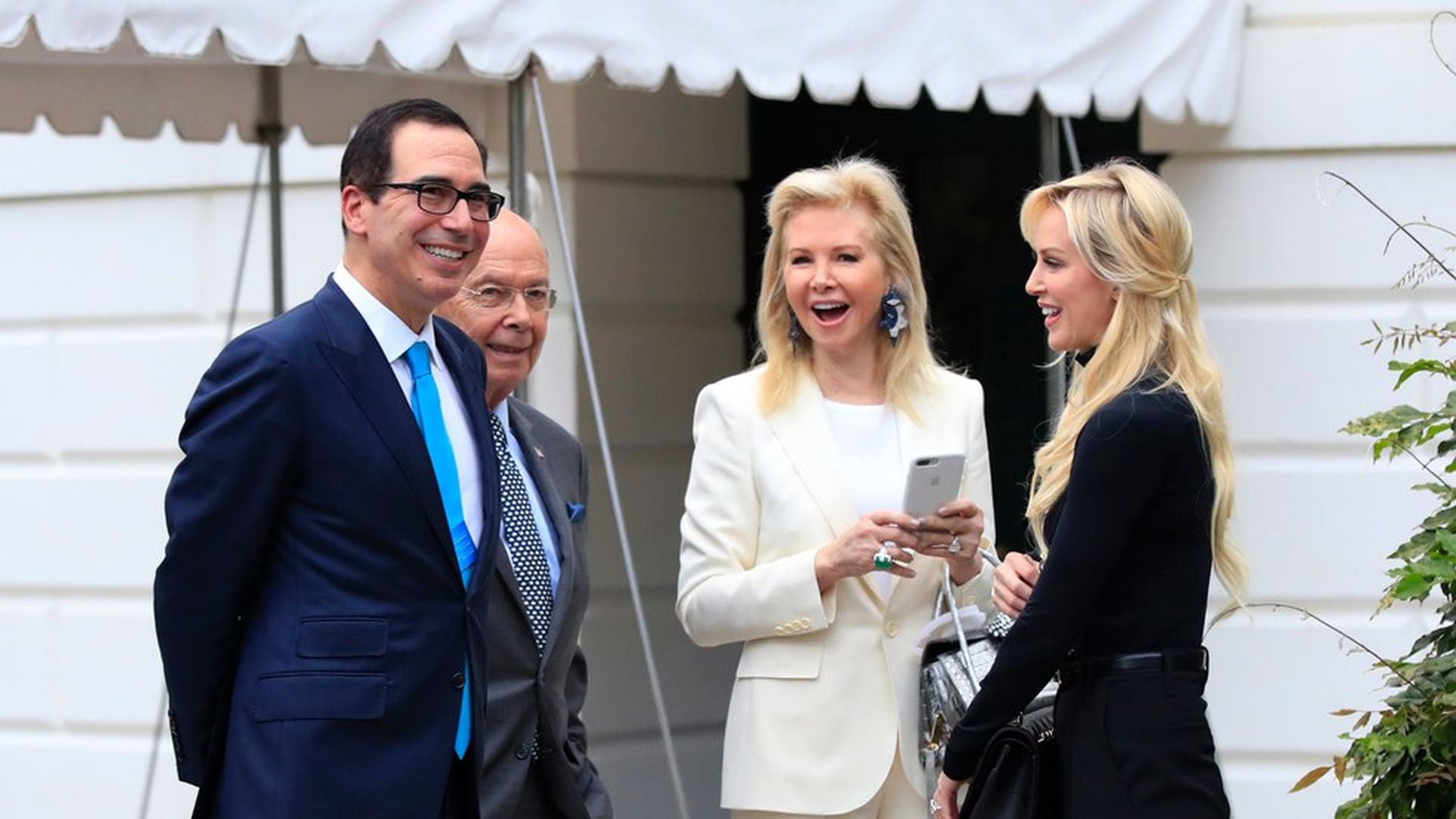 Mnuchin Requested Government Jet For Honeymoon Axios