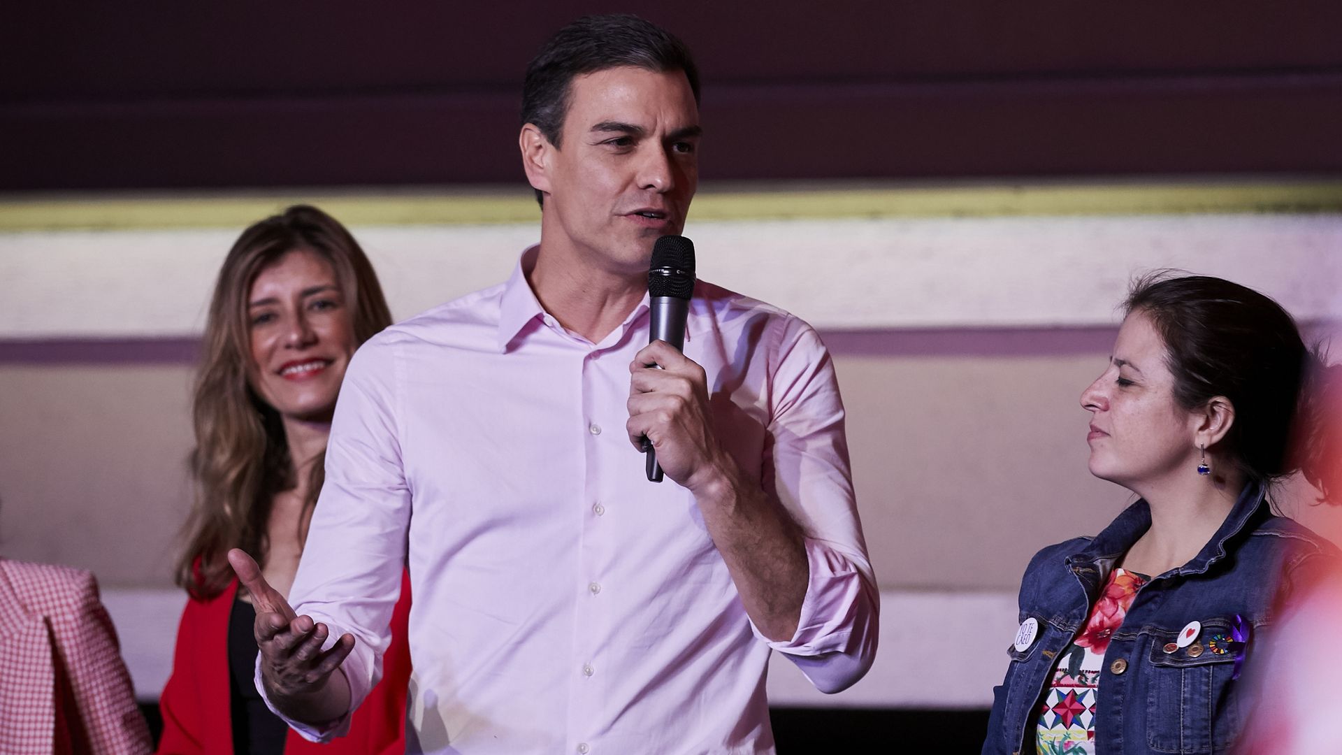 Socialist leader Pedro Sanchez