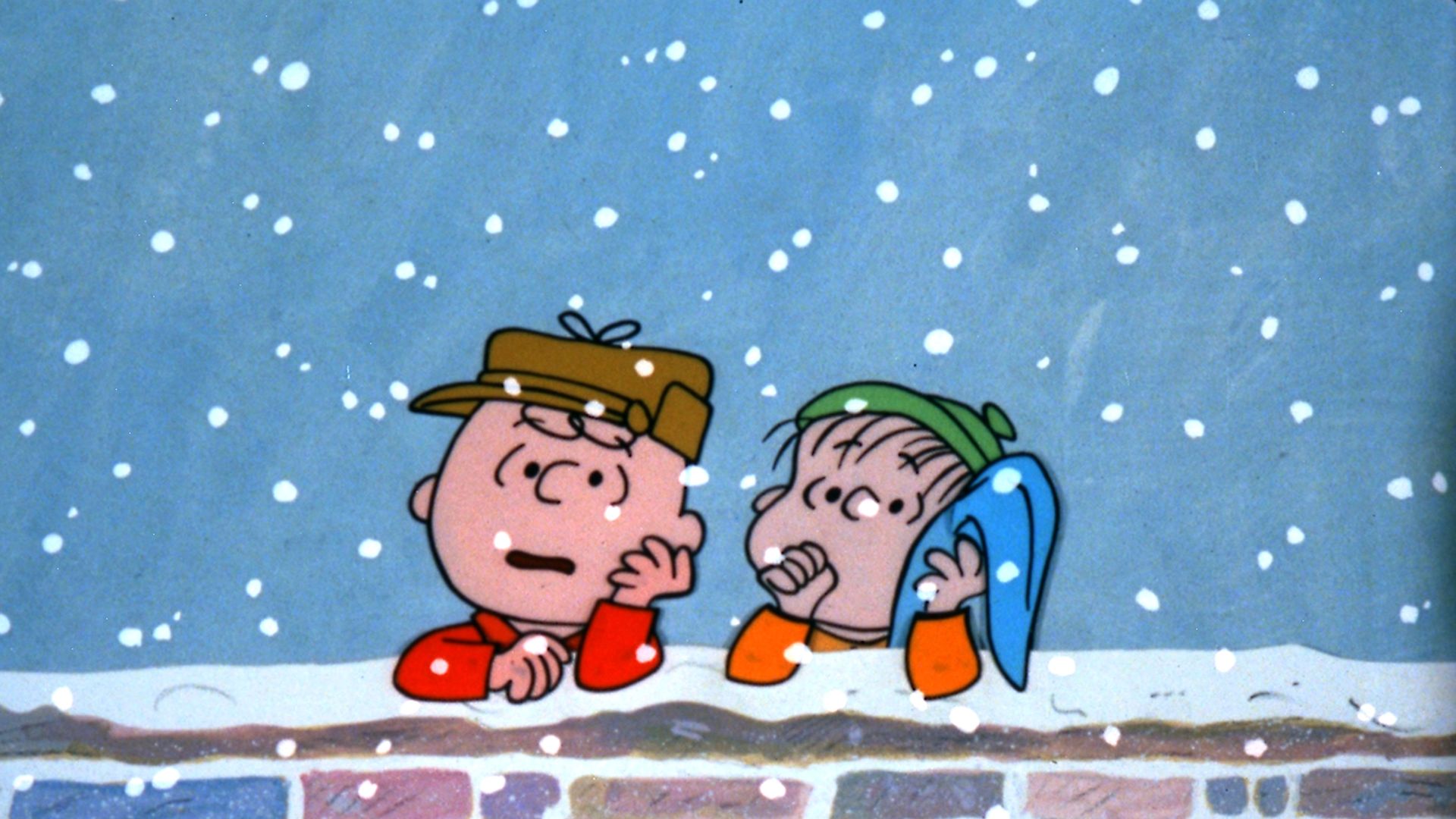 A scene from "A Charlie Brown Christmas" 