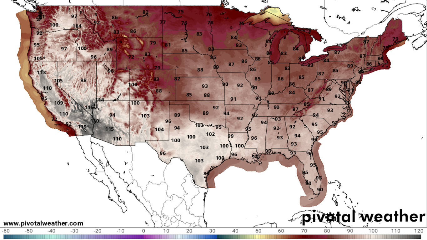 Heat wave spanning from Florida to California prompts urgent warnings