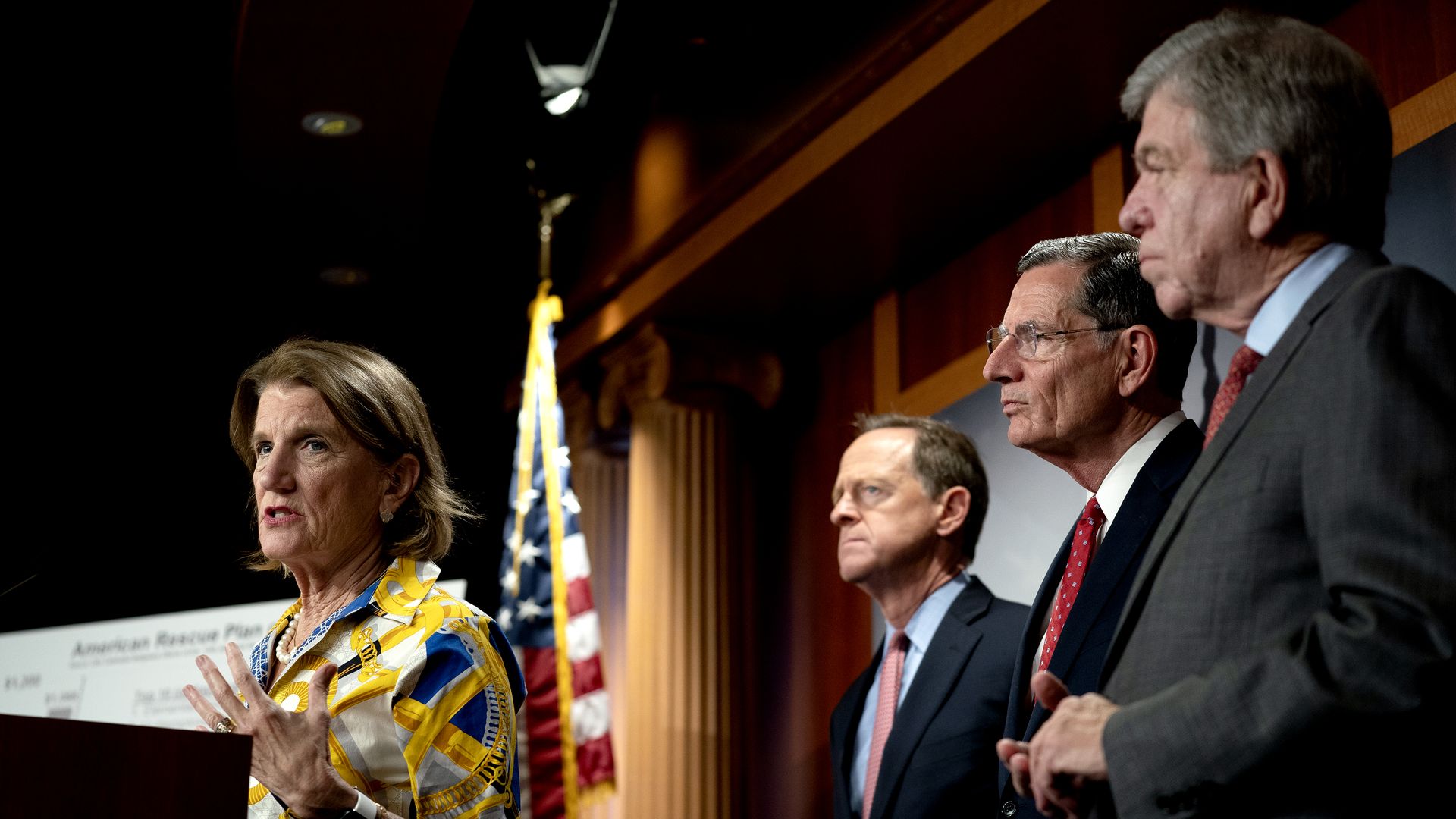 Capito and GOP senators on infrastructure