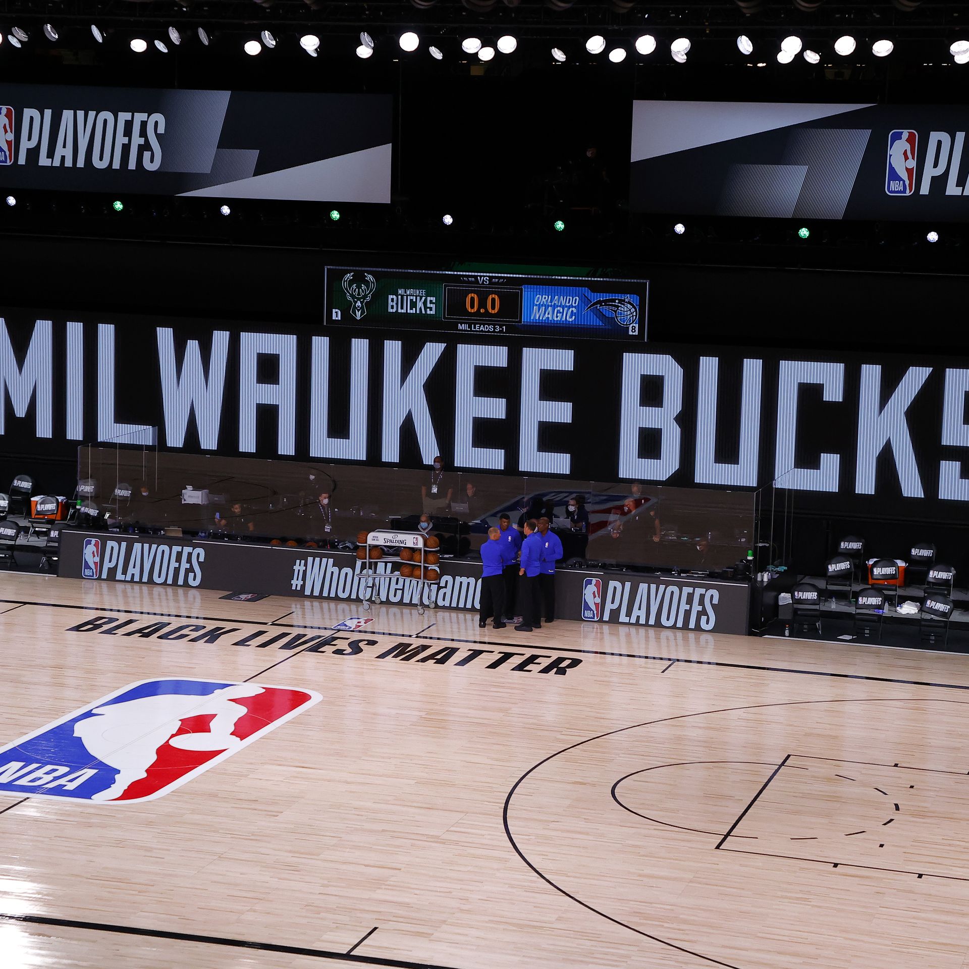 NBA postpones all of tonight's playoff games after Milwaukee boycott