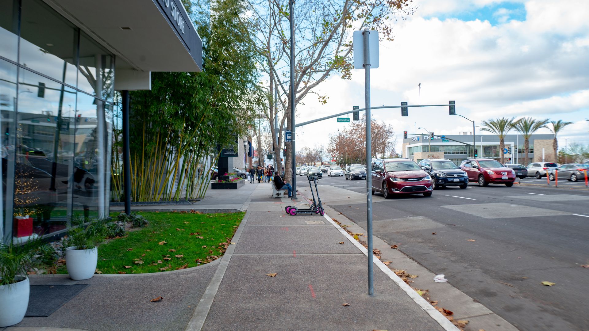 Street scene in San Jose