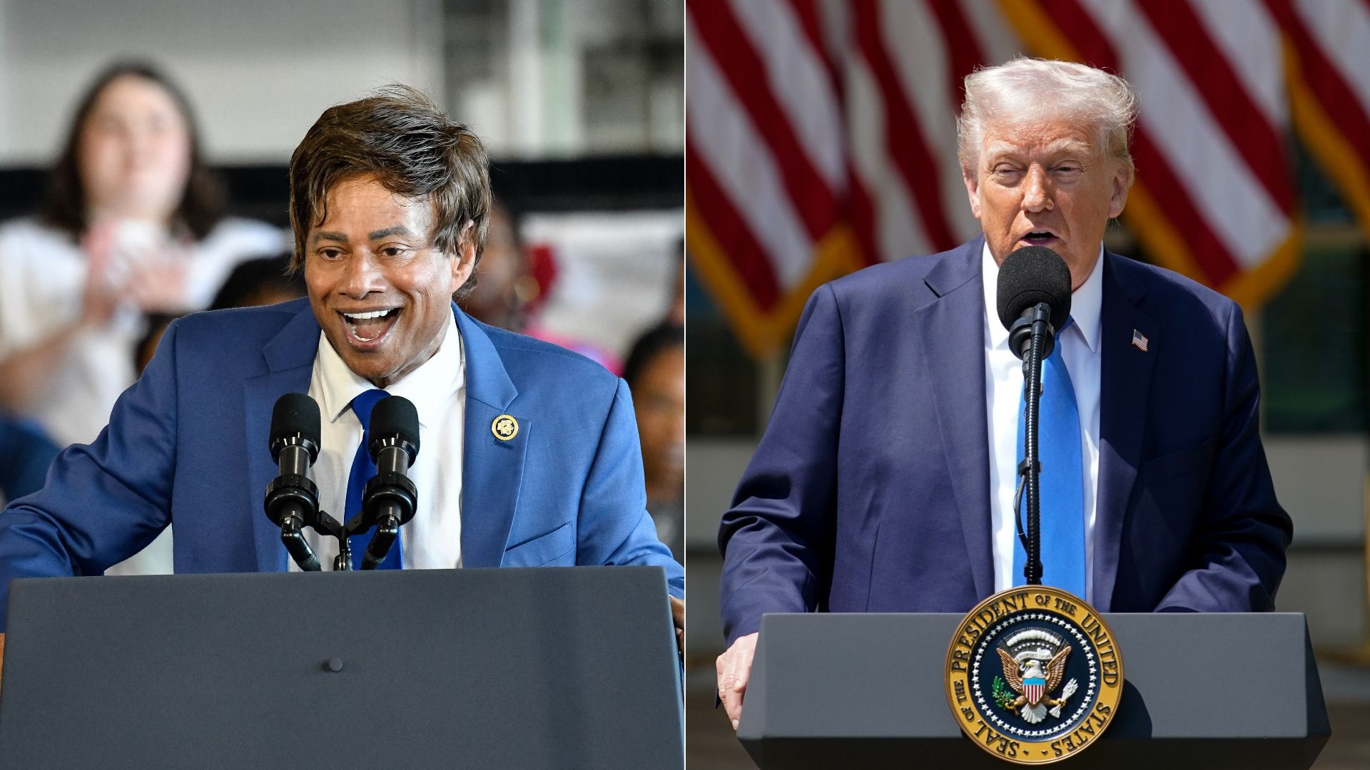 This is Shri Thanedar and Donald Trump