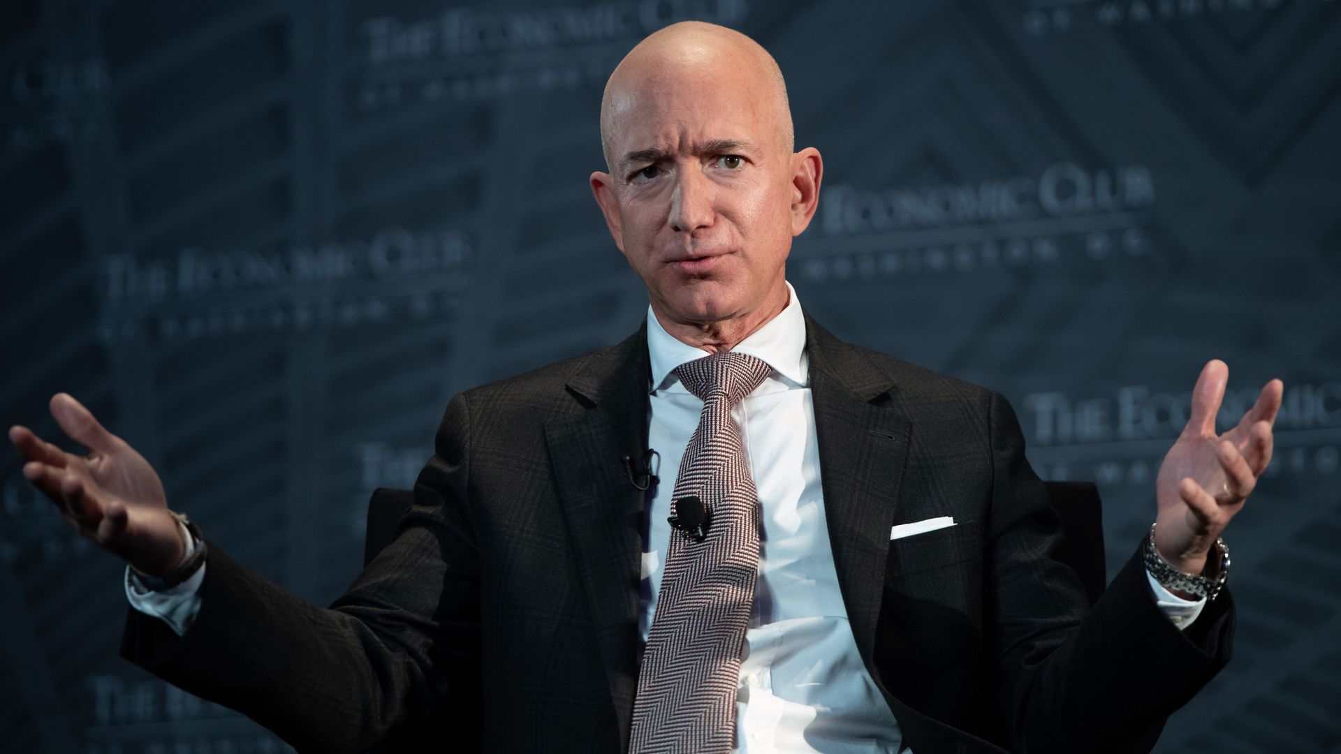Jeff Bezos, founder and CEO of Amazon. 