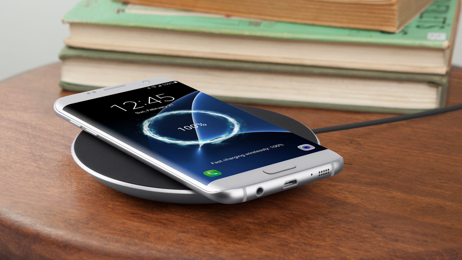 A Belkin wireless charger