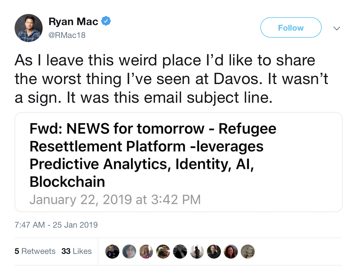 Ryan Mac twete