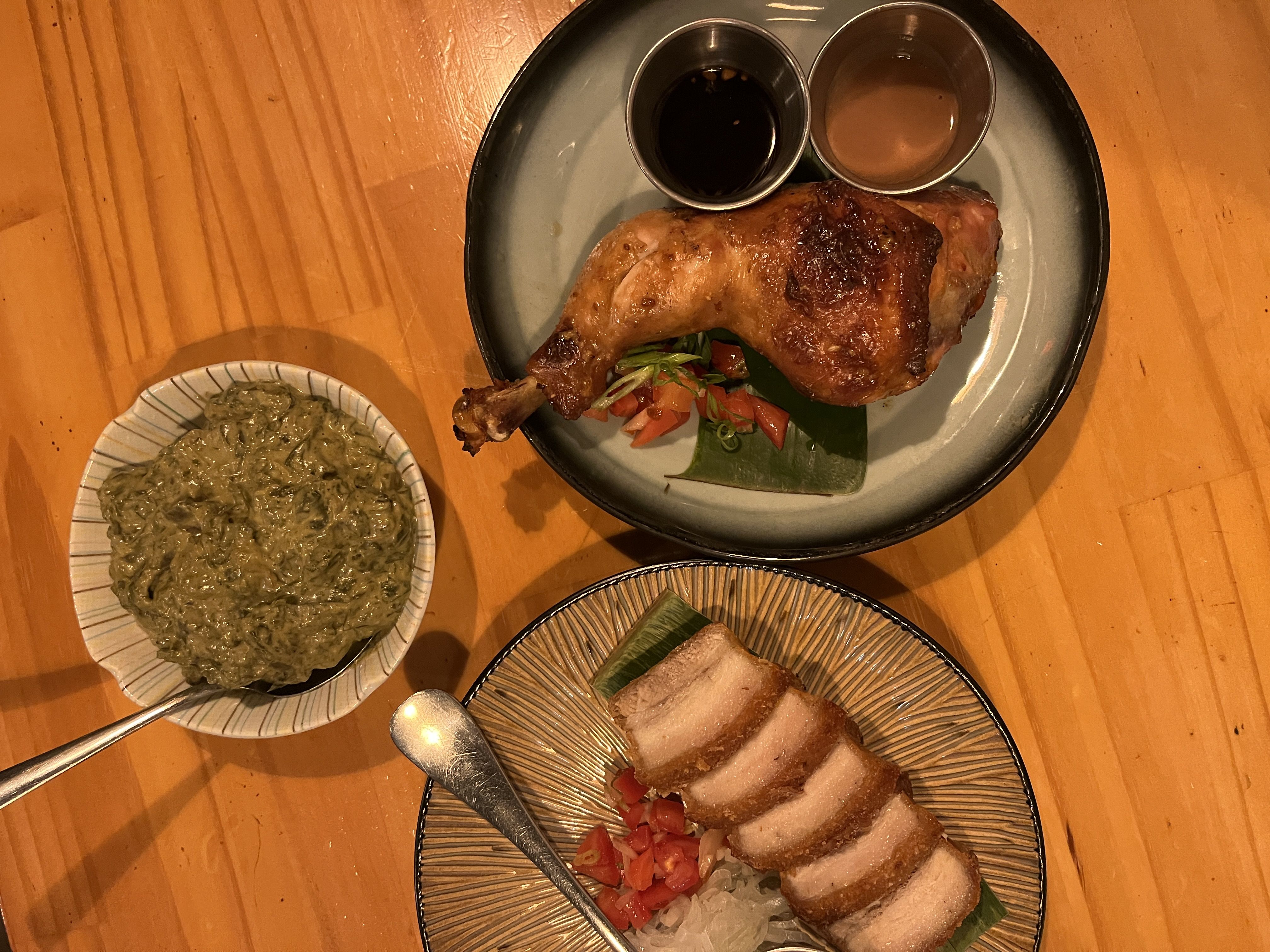 chicken and other dishes 