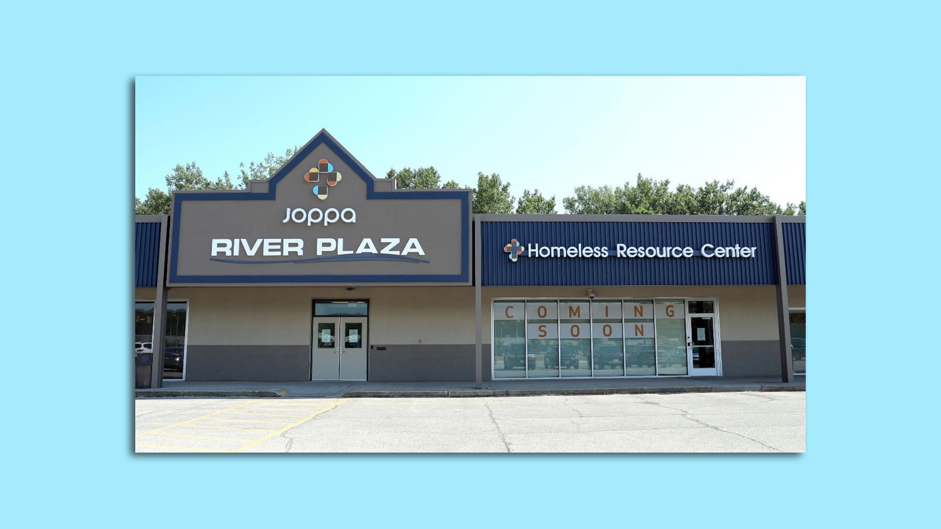 A photo of the Homeless Resource Center in Des Moines.